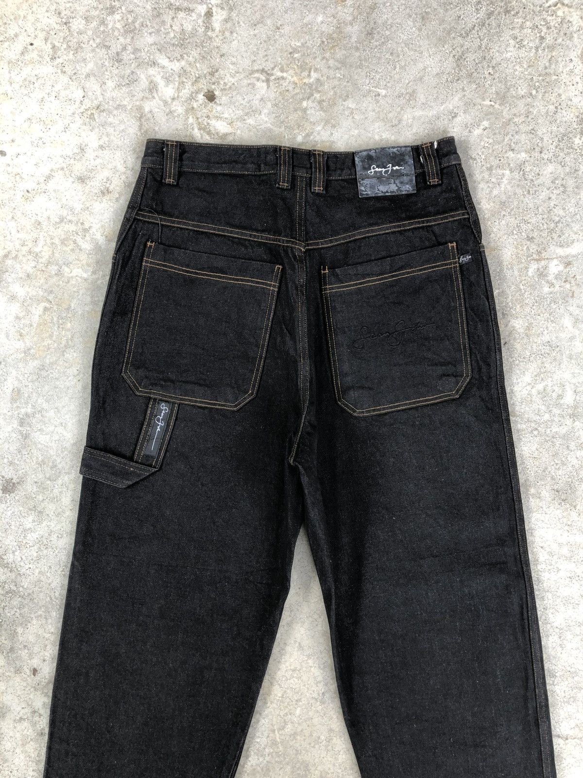 Sean John Sean John Embroidered Baggy Jeans Carpenter Denim Size US 32 / EU 48 - 8 Thumbnail