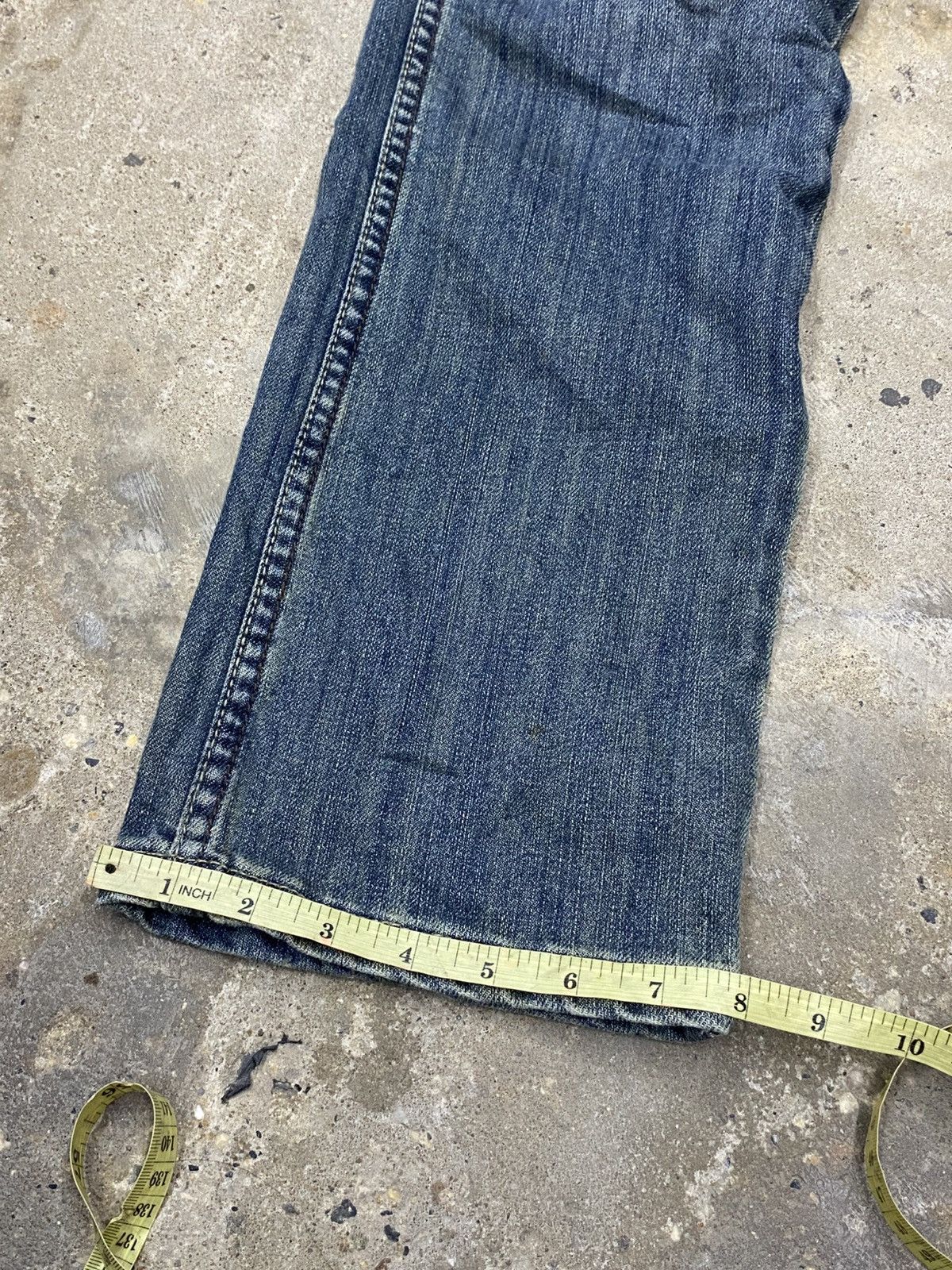 Designer × Emporio Armani 💥Bindding Offer💥 rare emporio armani embroidery jeans pant Size US 30 / EU 46 - 16 Thumbnail