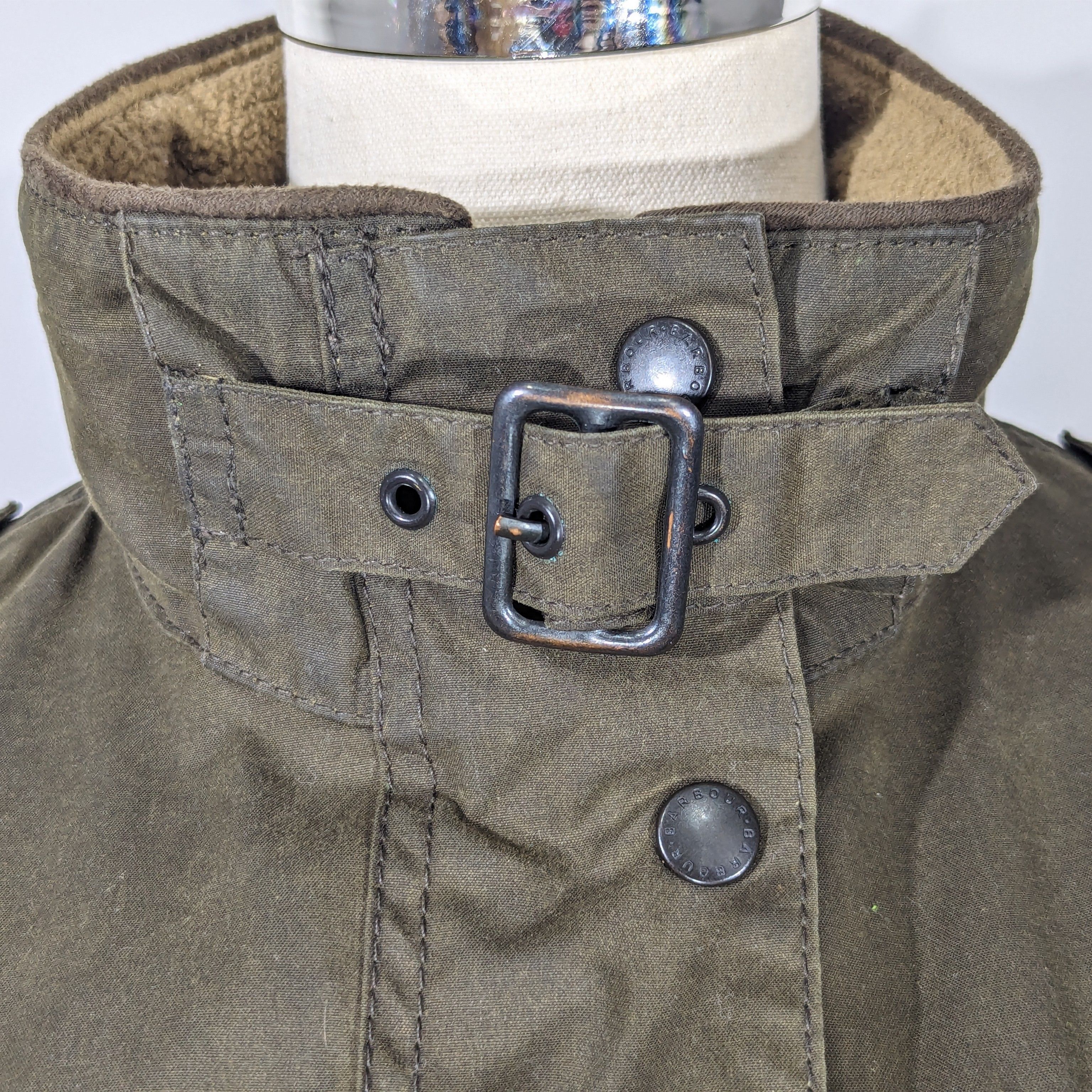 Barbour Barbour International SMU Weyhill Wax Jacket Waxed Cotton Size M / US 6-8 / IT 42-44 - 3 Thumbnail