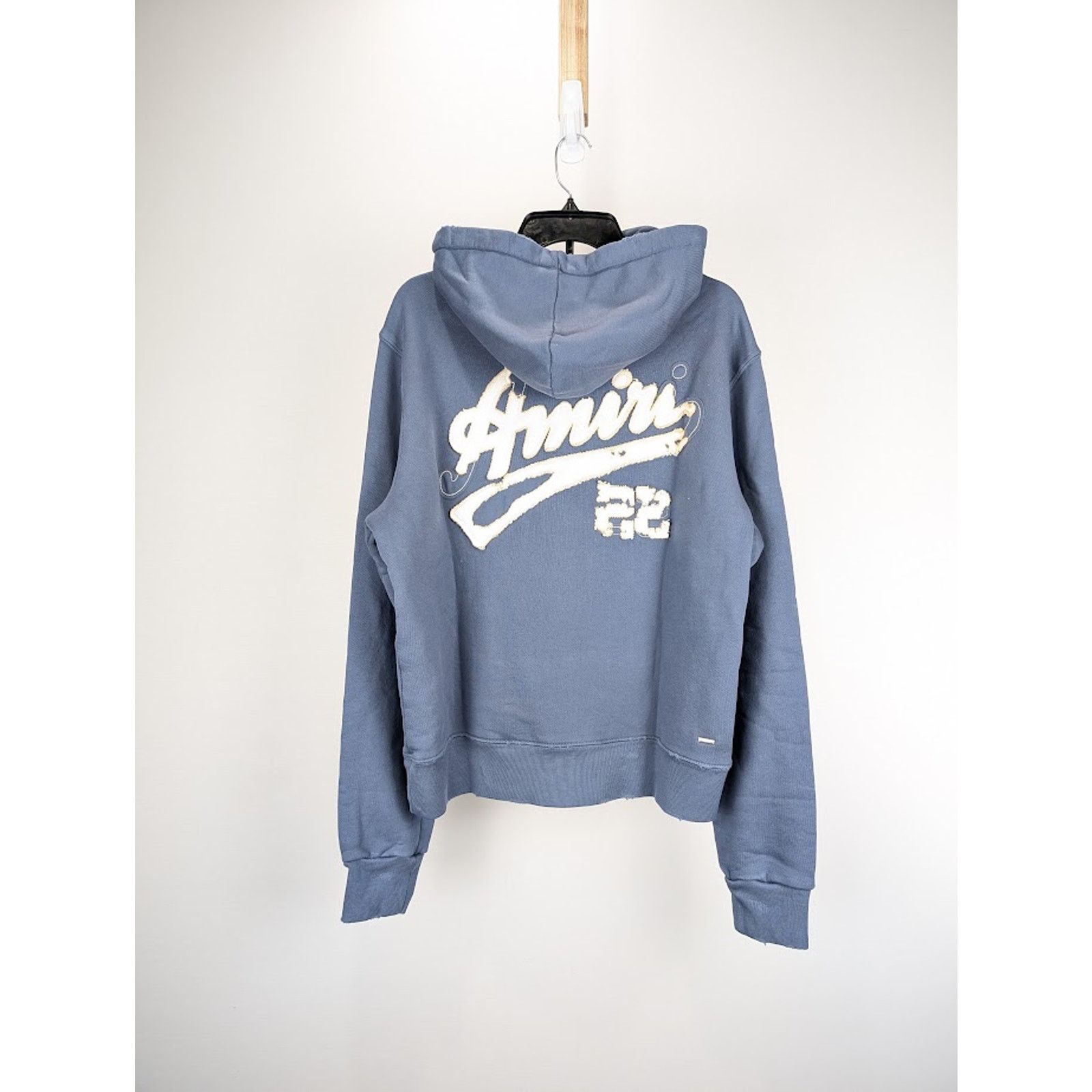 Amiri o1rshd1 Q:3 / Amiri 22 Hoodie in Bluefin Size US XL / EU 56 / 4 - 10 Thumbnail