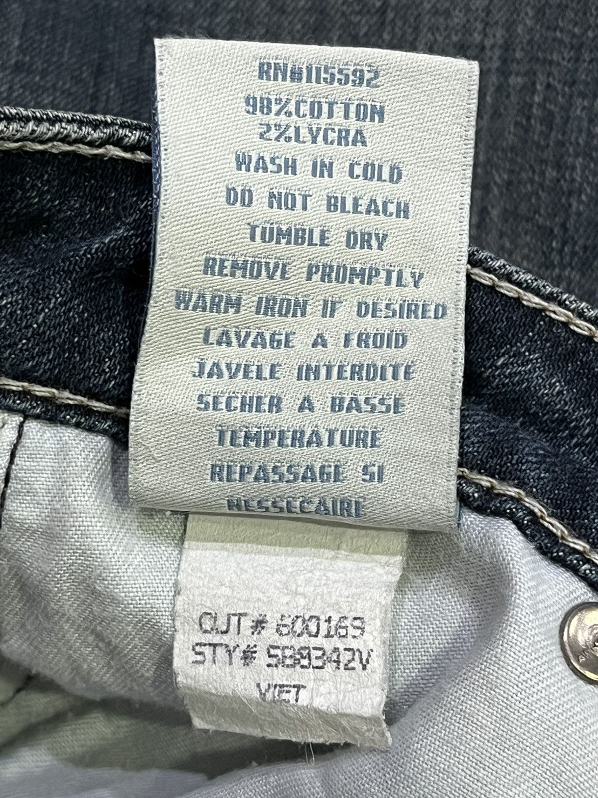 Robins Jeans ROBIN’S JEANS Peace Studded Pure Rocker Chic Flare Petite🔥 Size 24" / US 00 / IT 34 - 12 Thumbnail