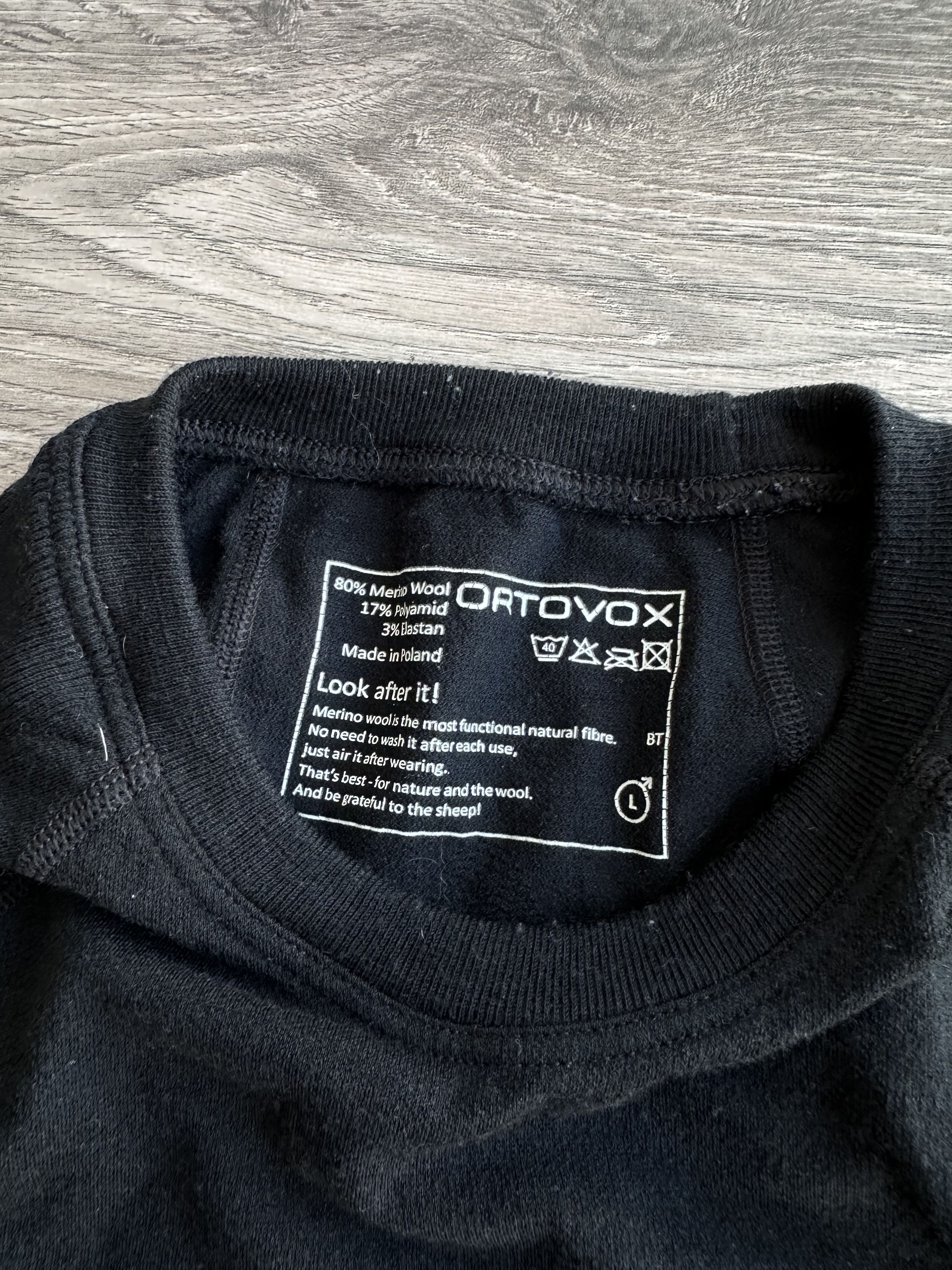 ORTOVOX ORTOVOX Wool t shirt Size US L / EU 52-54 / 3 - 4 Thumbnail