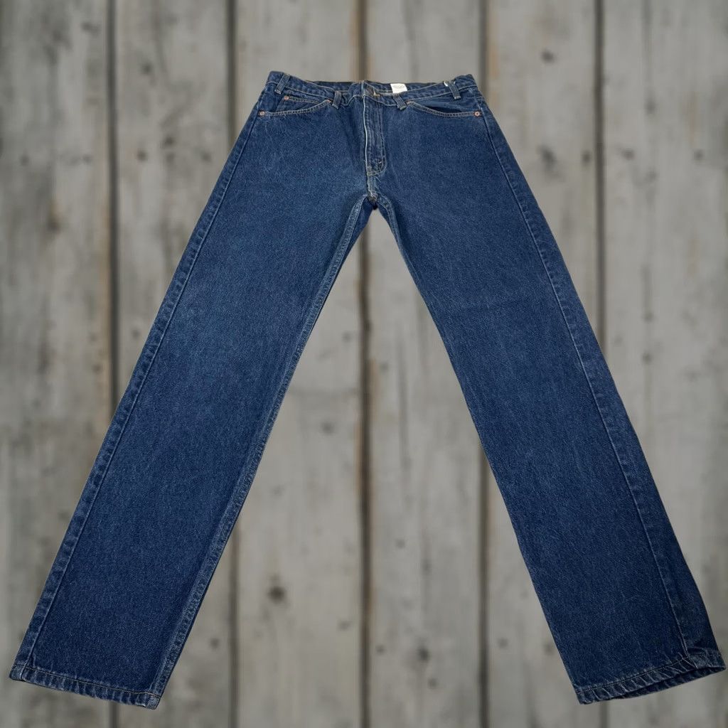 Levi's VINTAGE Levi's Jeans Mens 36x34 Blue 505 Orange Tab Straight Fit Denim Pants 90s Size US 36 / EU 52 - 1 Thumbnail