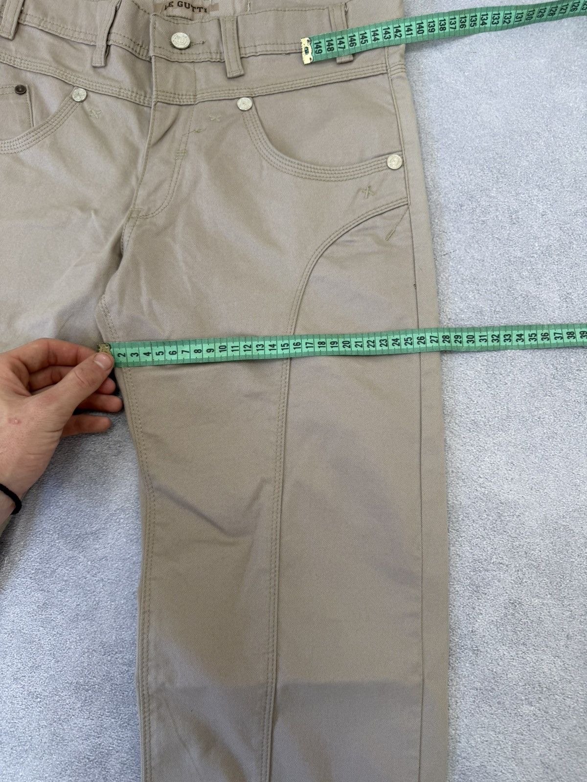 Japanese Brand Vintage Streetwear Flared Bootcut Baggy Beige Y2K Jeans Size US 30 / EU 46 - 16 Thumbnail