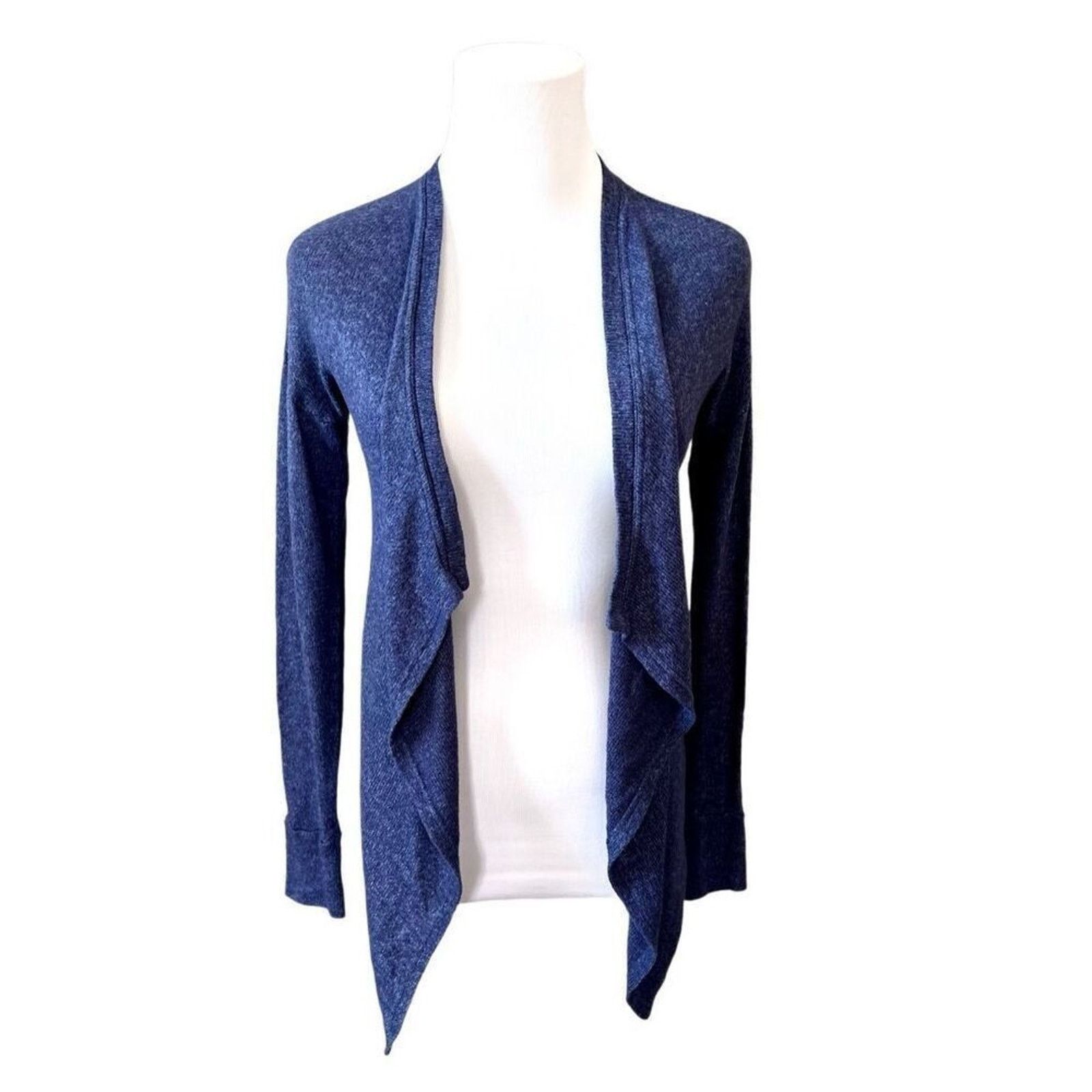 American Eagle Outfitters American Eagle Blue Open Shrug Cardigan Sweater MEDIUM Size M / US 6-8 / IT 42-44 - 2 Thumbnail