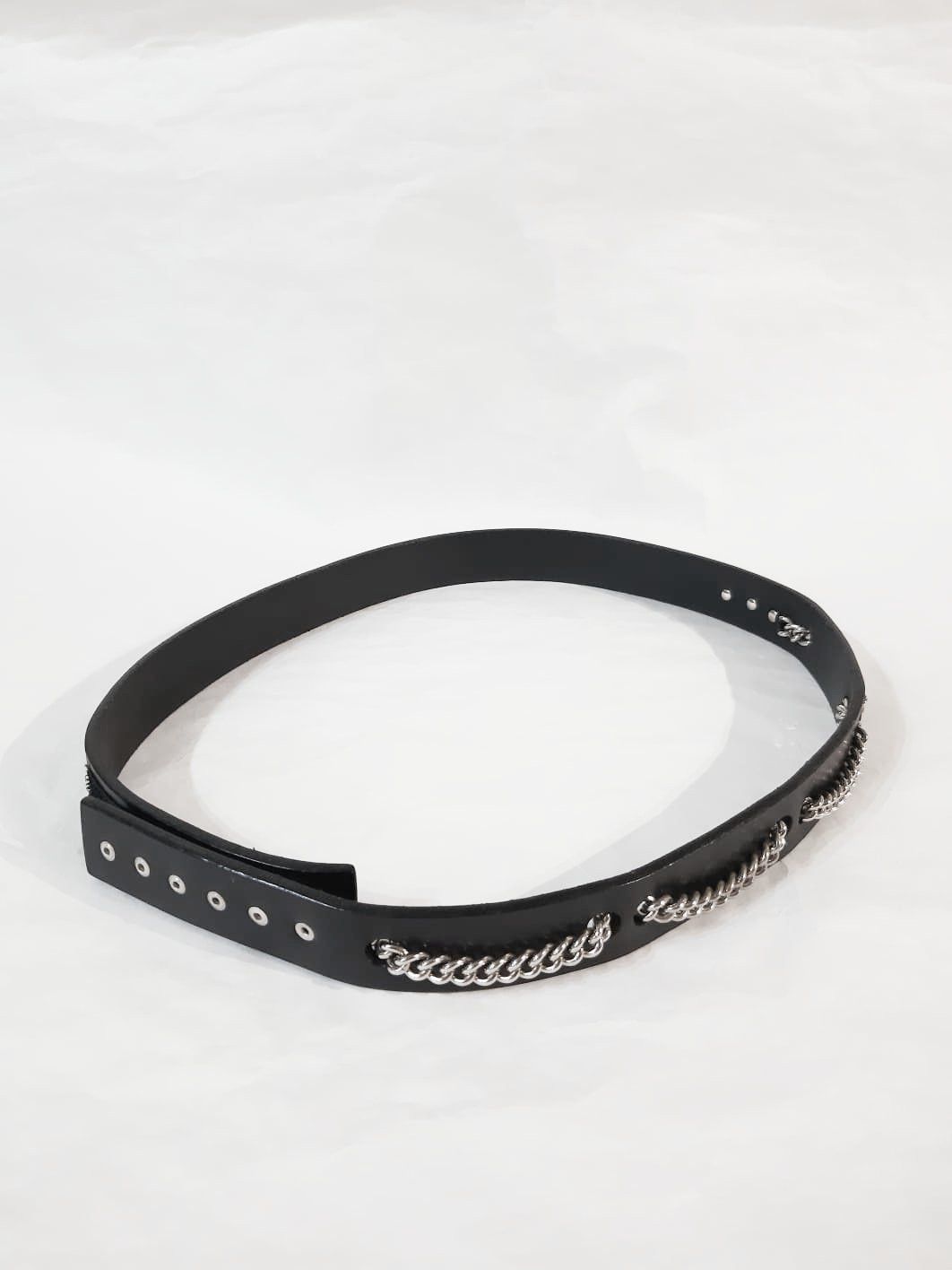 Dior × Hedi Slimane Dior SS04 "Strip" Runway Chain Belt Size ONE SIZE - 4 Thumbnail
