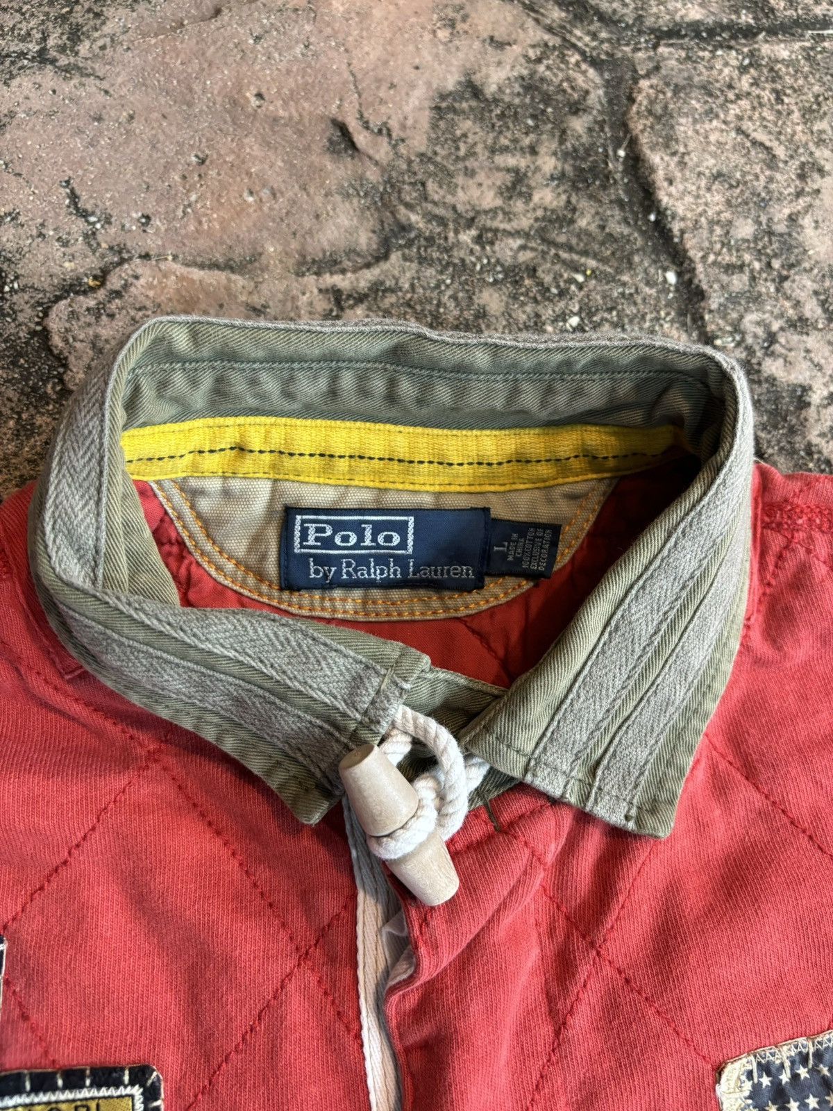Vintage Vintage Polo Ralph Lauren Polo Tshirt Size US L / EU 52-54 / 3 - 6 Thumbnail