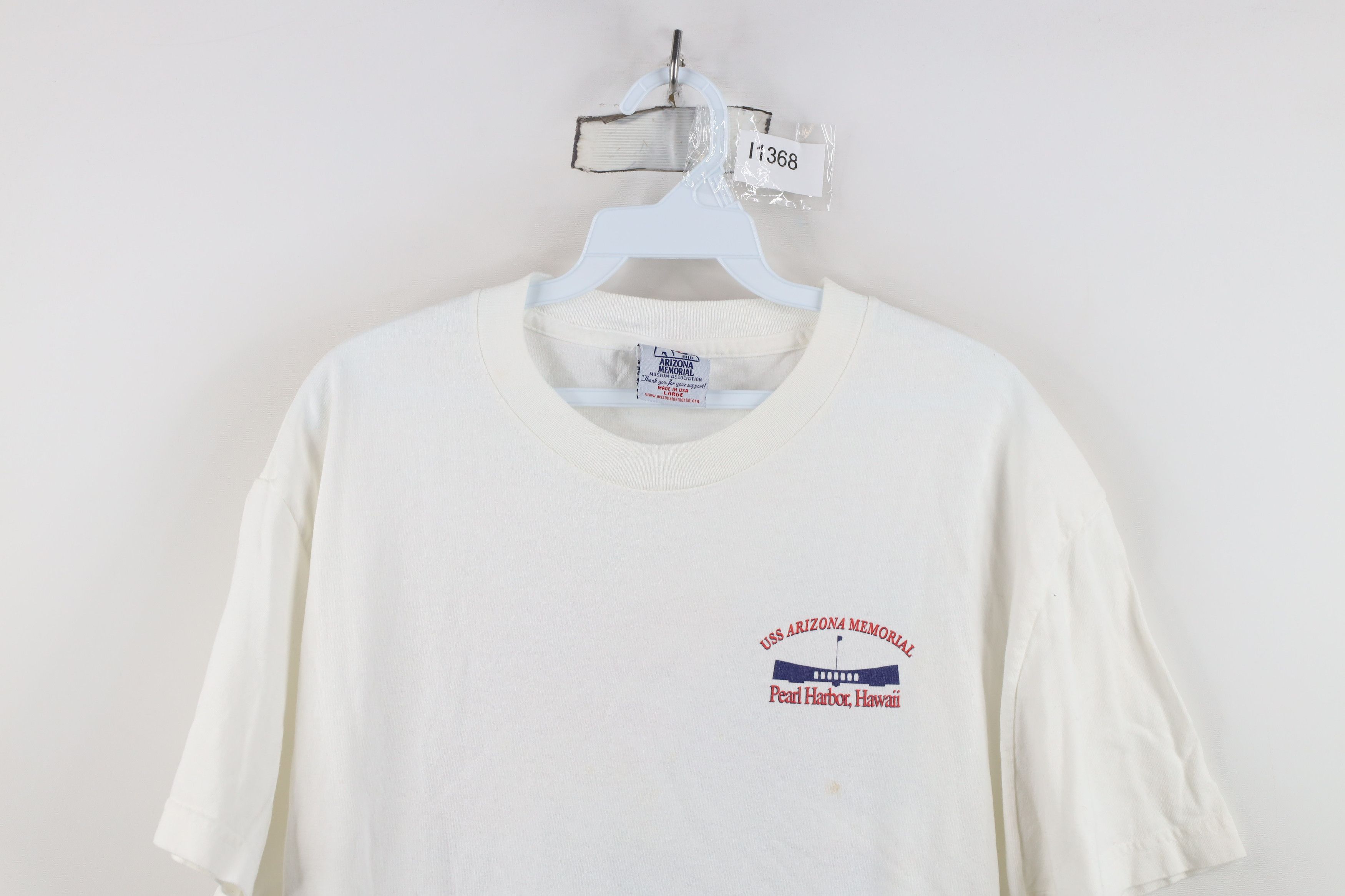 Vintage Vintage 90s Y2K Memorial Pearl Harbor Hawaii T-Shirt USA Size US L / EU 52-54 / 3 - 2 Thumbnail