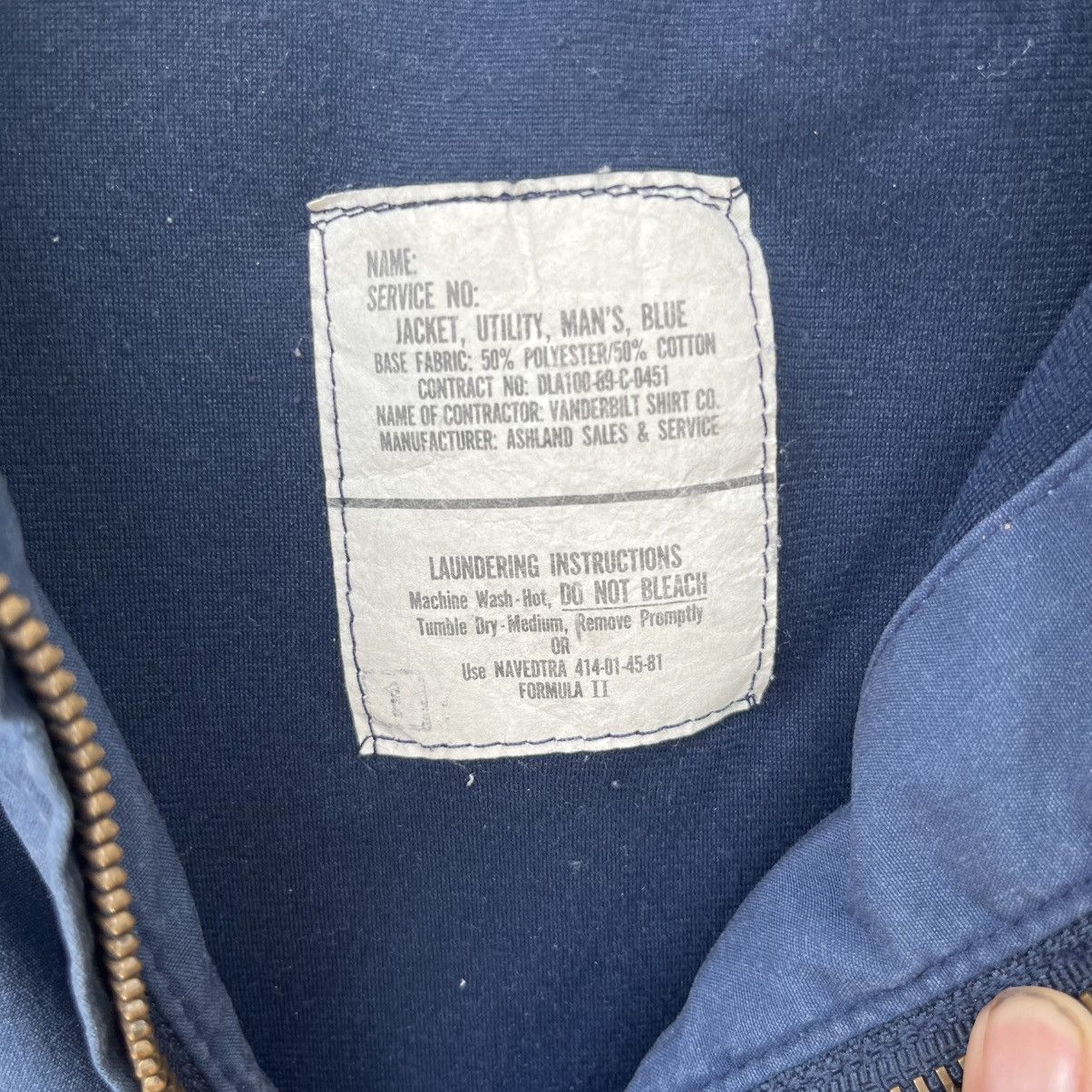 Alpha Industries utility Jacket Us Seal Size US L / EU 52-54 / 3 - 3 Thumbnail