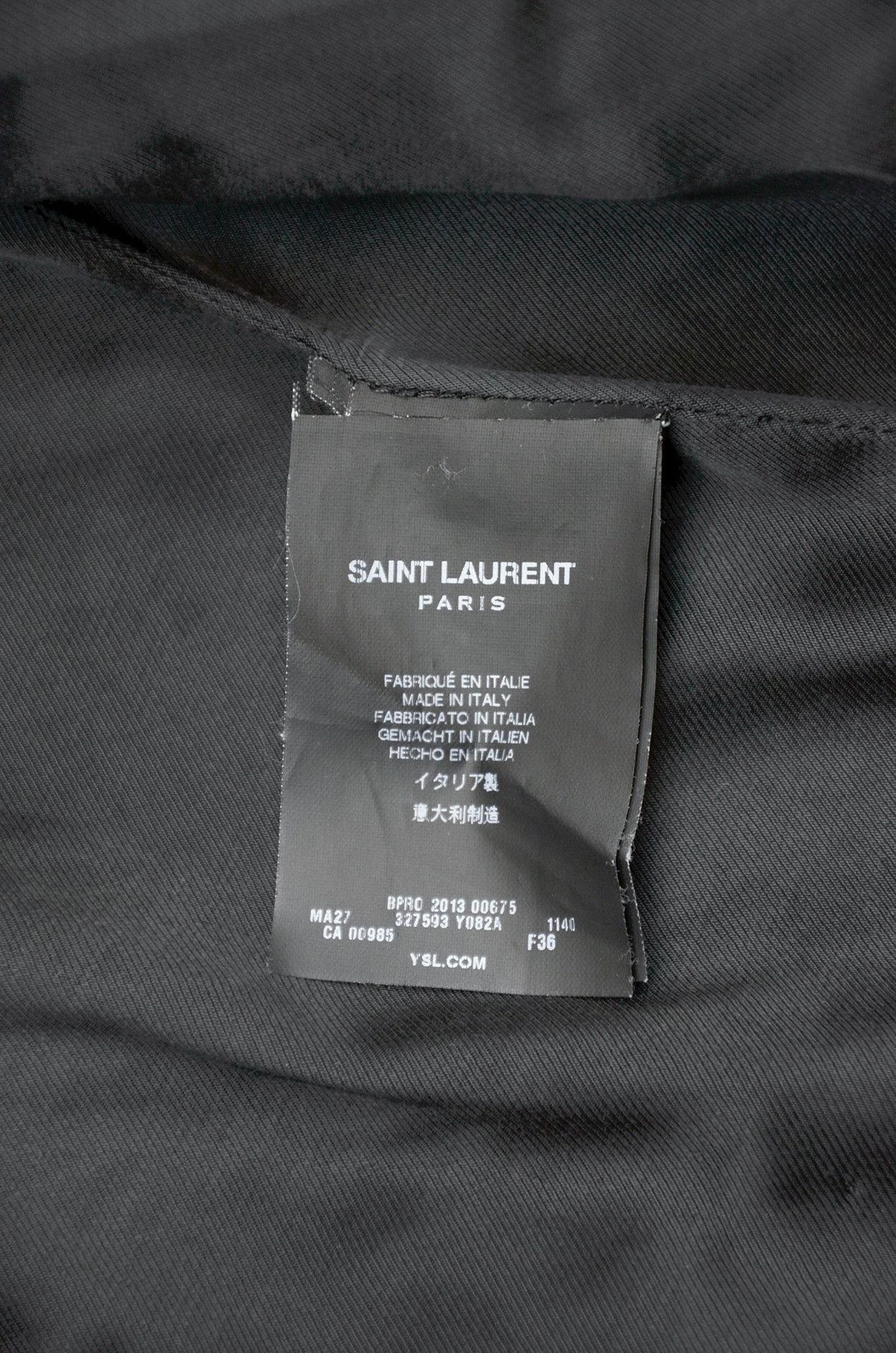 Hedi Slimane × Saint Laurent Paris Saint Laurent Hedi Slimane Double Breasted Peacoat - F36 Size XS / US 0-2 / IT 36-38 - 13 Thumbnail
