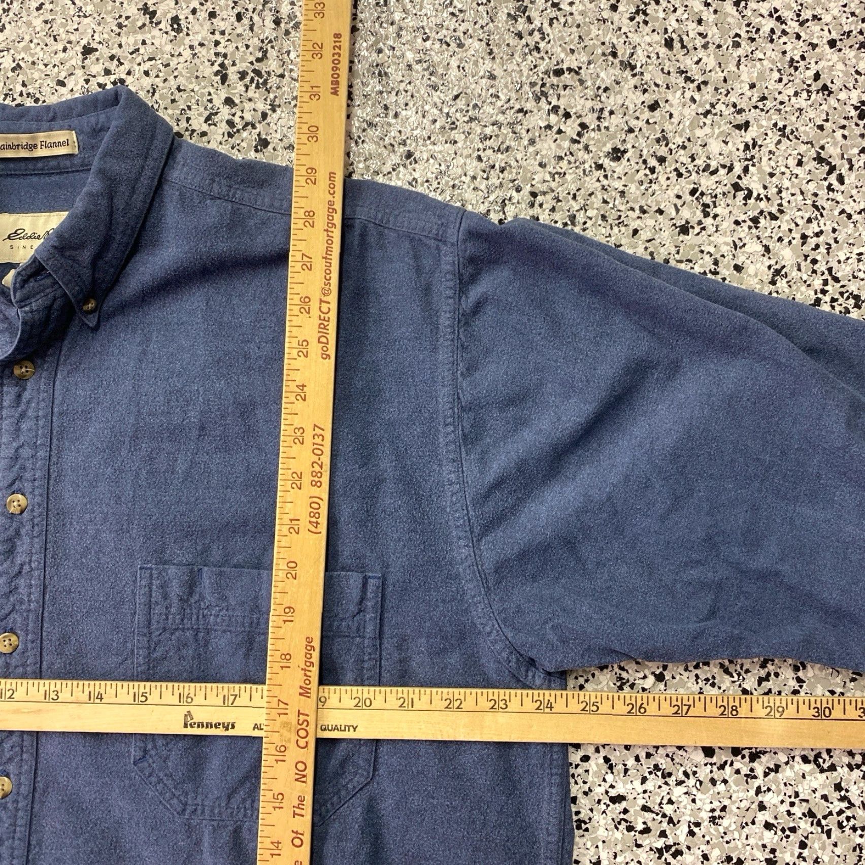 Eddie Bauer VINTAGE Eddie Bauer Bainbridge Flannel Shirt Size US XL / EU 56 / 4 - 3 Thumbnail