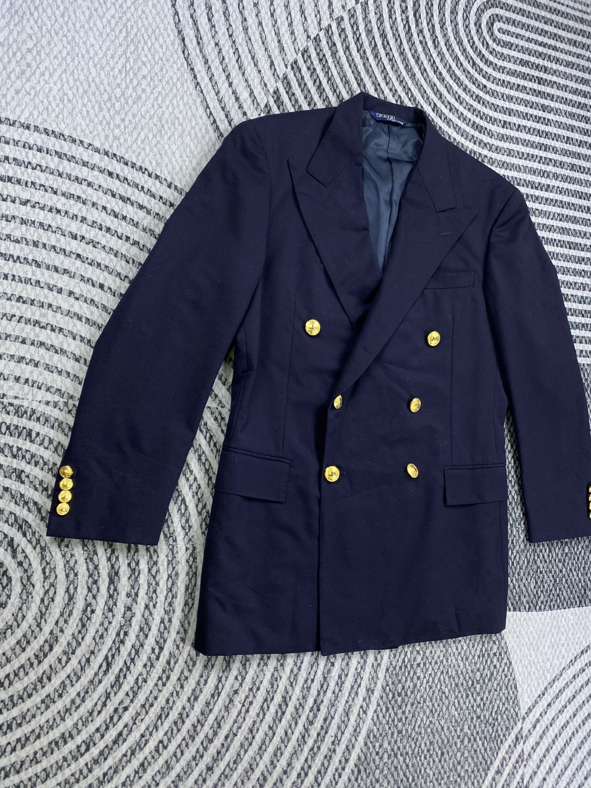Polo Ralph Lauren Vintage Polo Ralph Lauren Double Collar Blazer Jacket Size US M / EU 48-50 / 2 - 3 Thumbnail