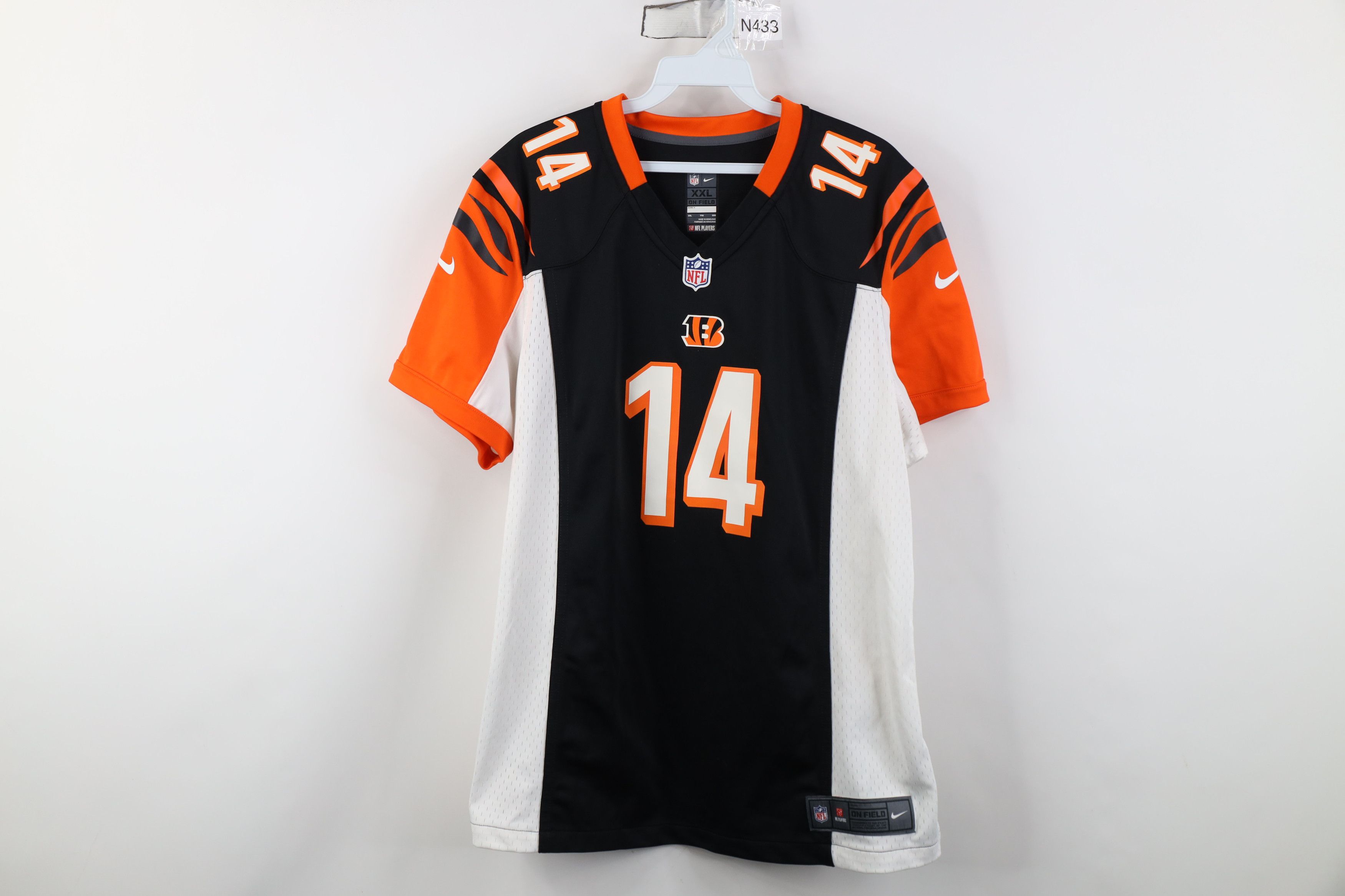 Nike Nike On Field Dalton Cincinnati Bengals Football Jersey #14 Size XXL / US 16-18 / IT 52-54 - 1 Thumbnail