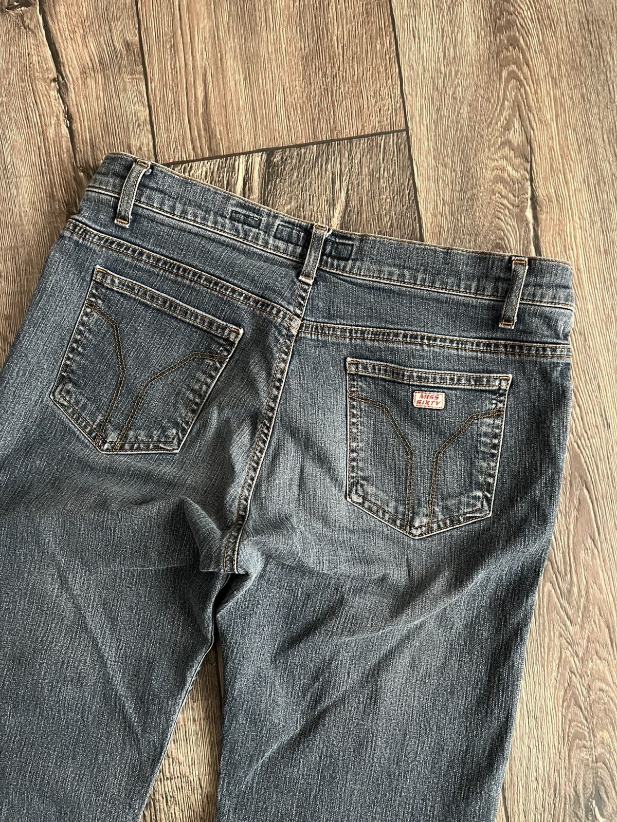 Hysteric Glamour × Miss Sixty Vintage Miss Sixty Style Tommy Denim Flared Y2K Jeans Size 31" - 12 Thumbnail