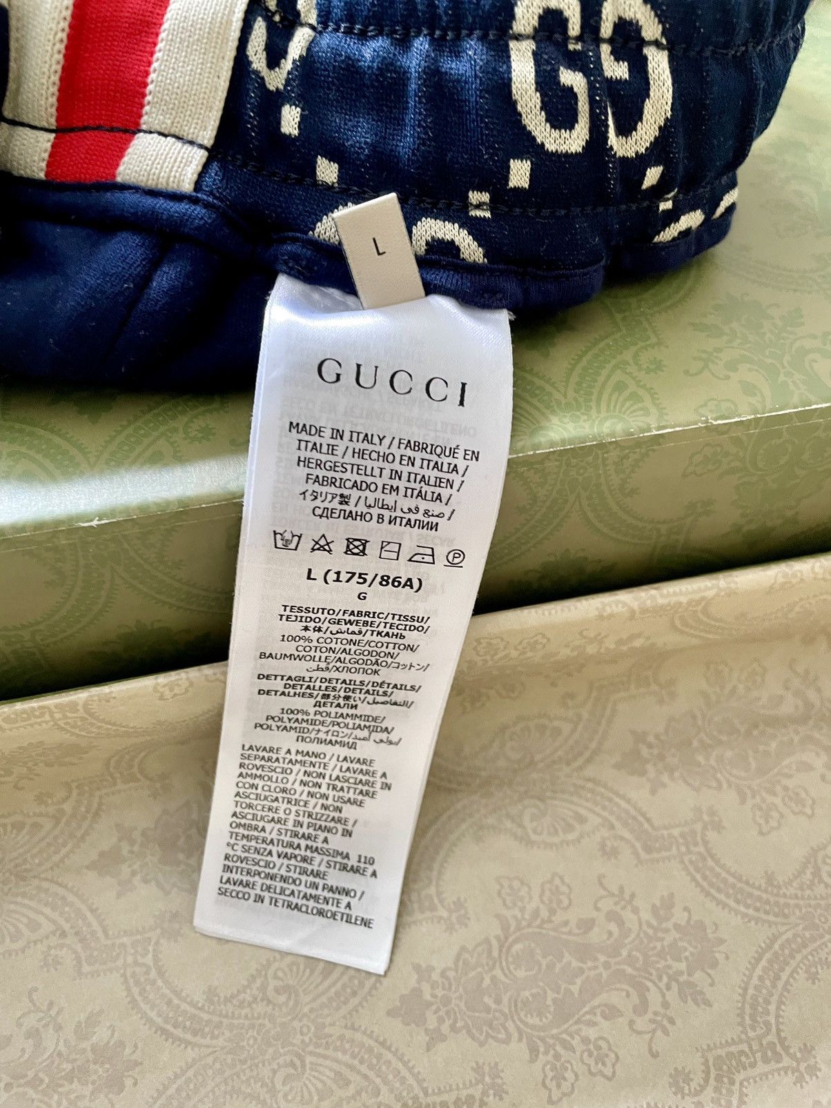 Gucci GG JACQUARD SHORTS Size US 36 / EU 52 - 6 Thumbnail