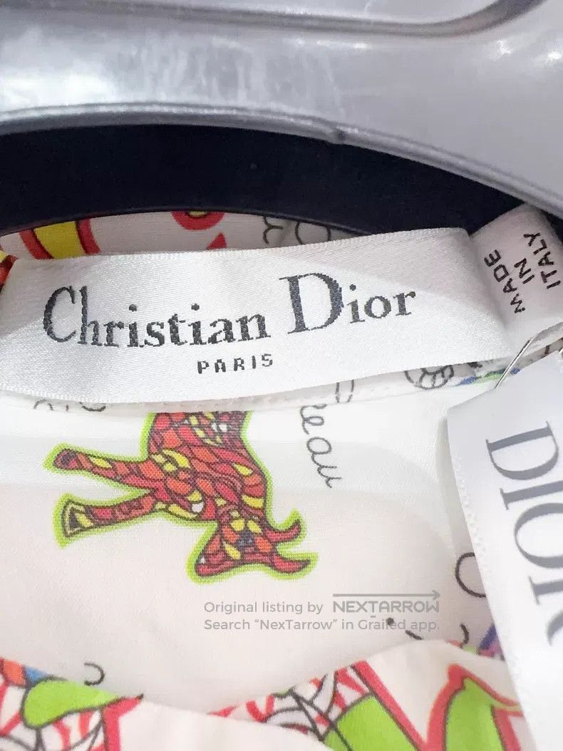 Dior Dior 24 Early Spring Dragon Year Limited Shirt Skirt Size XS / US 0-2 / IT 36-38 - 4 Thumbnail