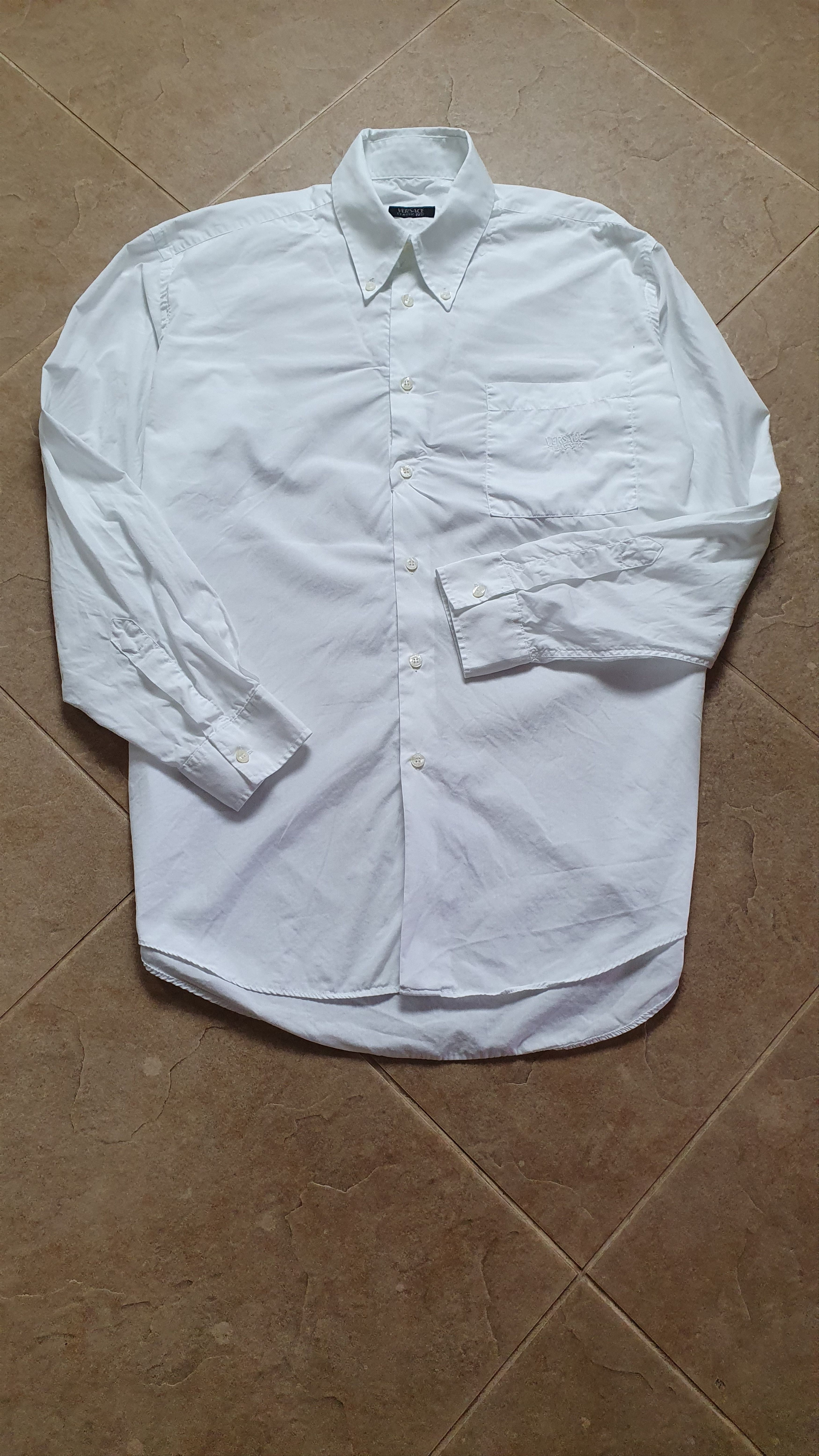 Versace Shirt Versace Classic Gianni Versace shirts White Size L Size US L / EU 52-54 / 3 - 14 Thumbnail