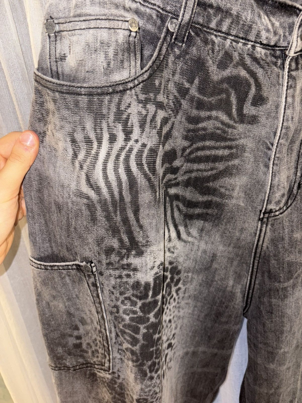Other Fait Par Lui leopard denim Size US 36 / EU 52 - 5 Thumbnail