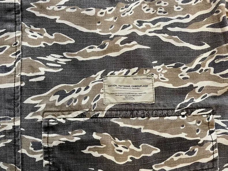 Wtaps Wtaps Tiger stripe camouflage short sleeve shirt Size US XL / EU 56 / 4 - 5 Thumbnail