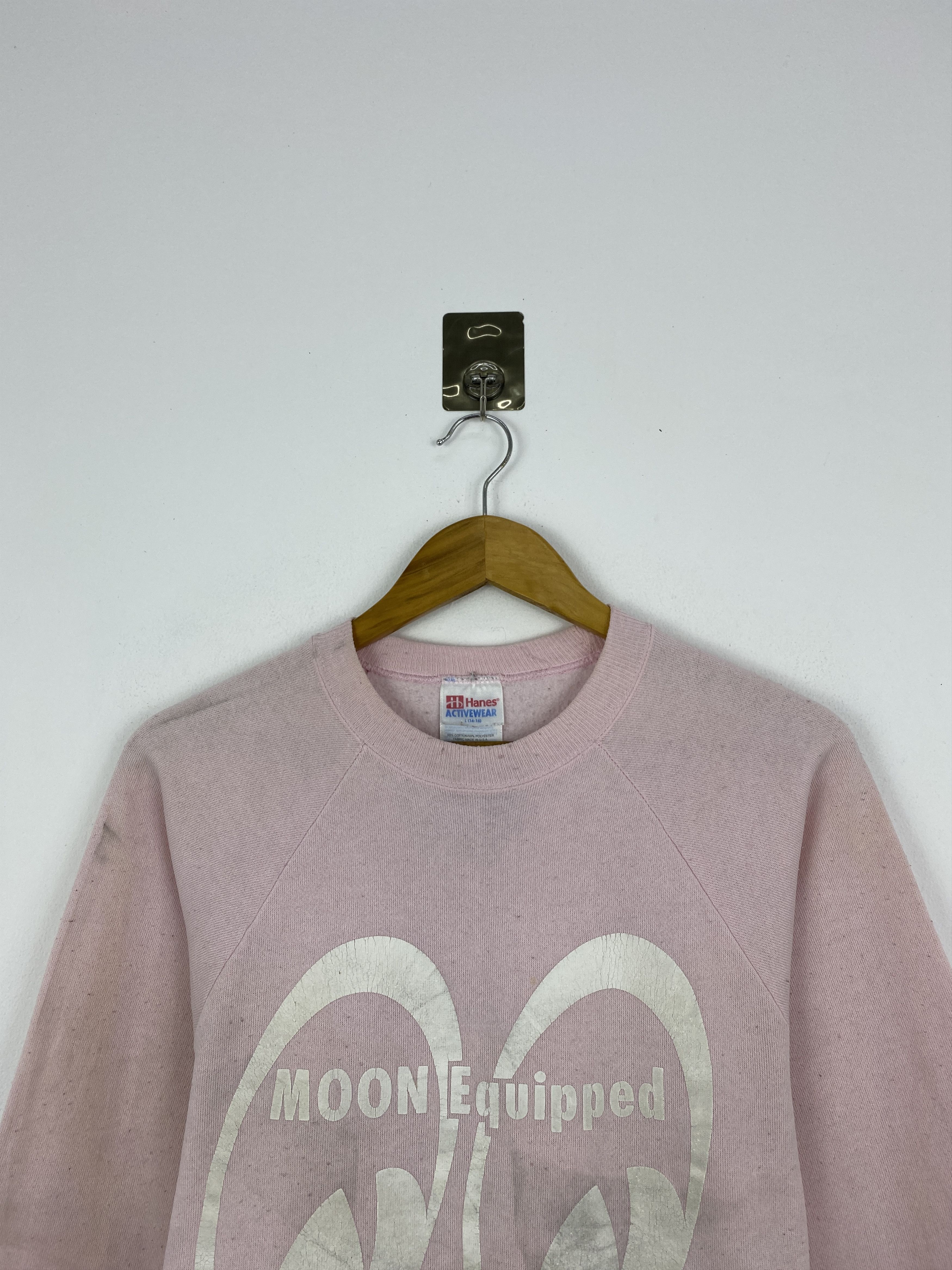 Vintage Vintage 90s Moon Eyes Crewneck Sweatshirt SH0049 Size US L / EU 52-54 / 3 - 2 Thumbnail