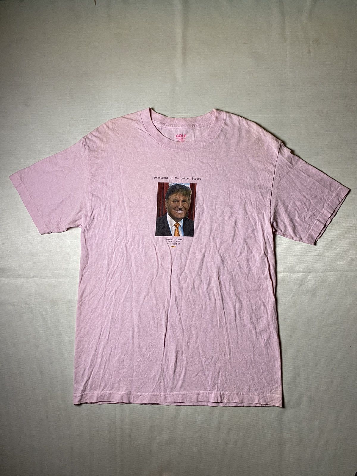 Golf Wang 💎Archive💎 GOLFWANG “Adolf Trump” Tee Size US L / EU 52-54 / 3 - 1 Thumbnail