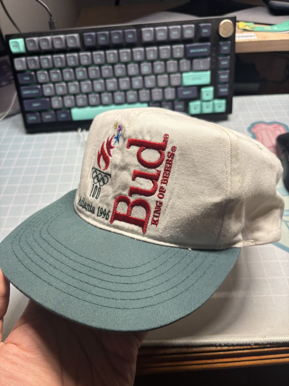Reebok Atlanta 1996 x Bud King of Beers Reebok Vintage Cap Size ONE SIZE - 2 Thumbnail