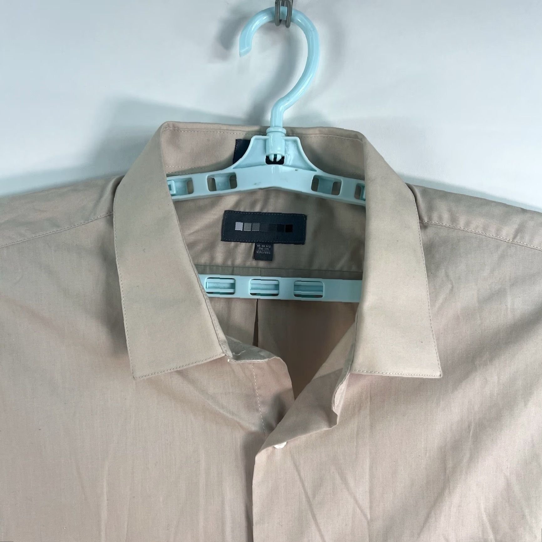 Joe Browns Browns Button-Up Shirt Men’s 2XL Long Sleeve Cotton/Poly Tan Brown 100% GENUINE Classic Pockets Mens Size 2XL Button-Up Shirt Size US XXL / EU 58 / 5 - 3 Thumbnail