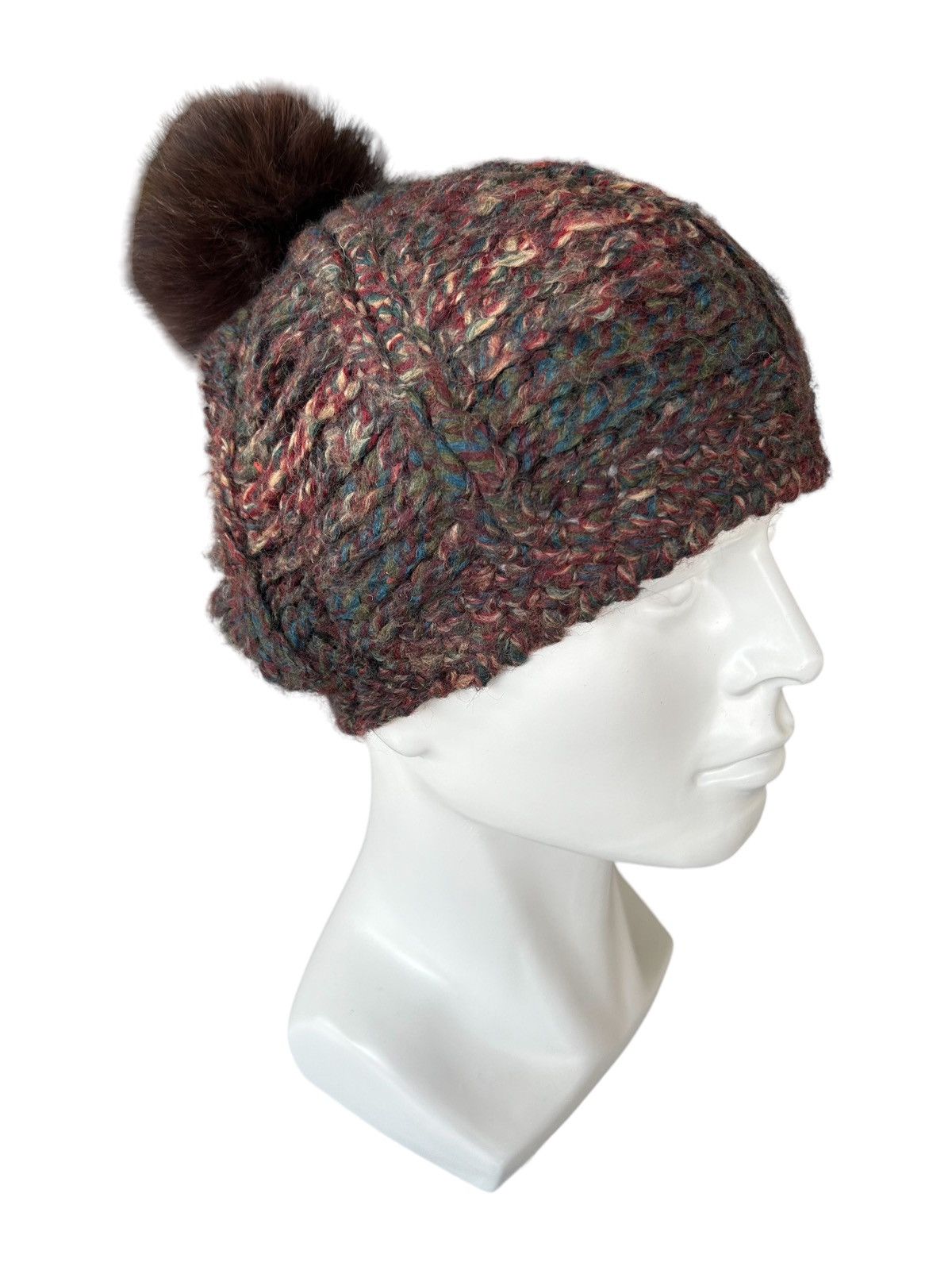 CA4LA × Japanese Brand CA4LA Multicolour knitt Beanie Hats made in japan Size ONE SIZE - 1 Thumbnail