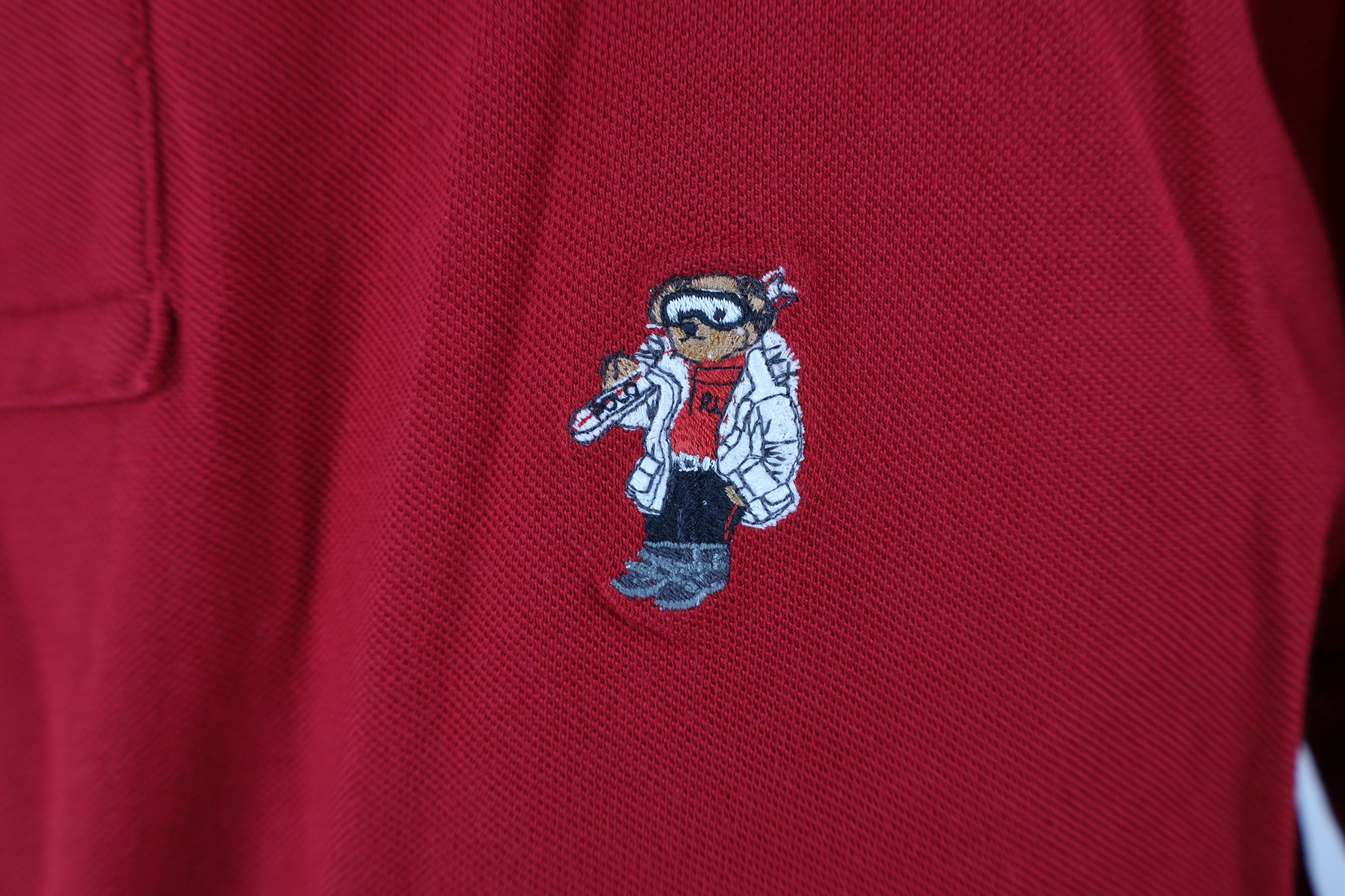 Polo Ralph Lauren Vintage 90s Ralph Lauren Snowboard Long Sleeve Polo Shirt Size US M / EU 48-50 / 2 - 4 Thumbnail