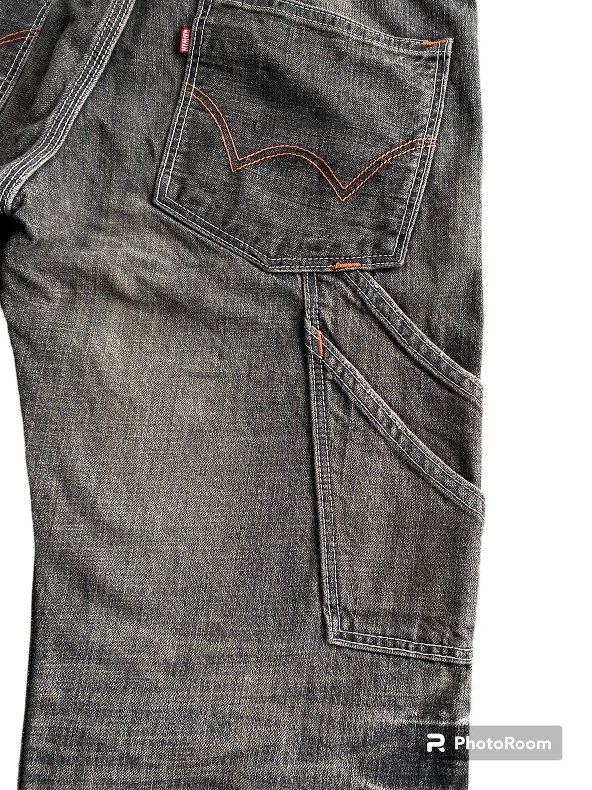 Edwin × Vintage Japan Edwin 405XVS Carpenter Rust Rugged Black Size US 30 / EU 46 - 7 Thumbnail