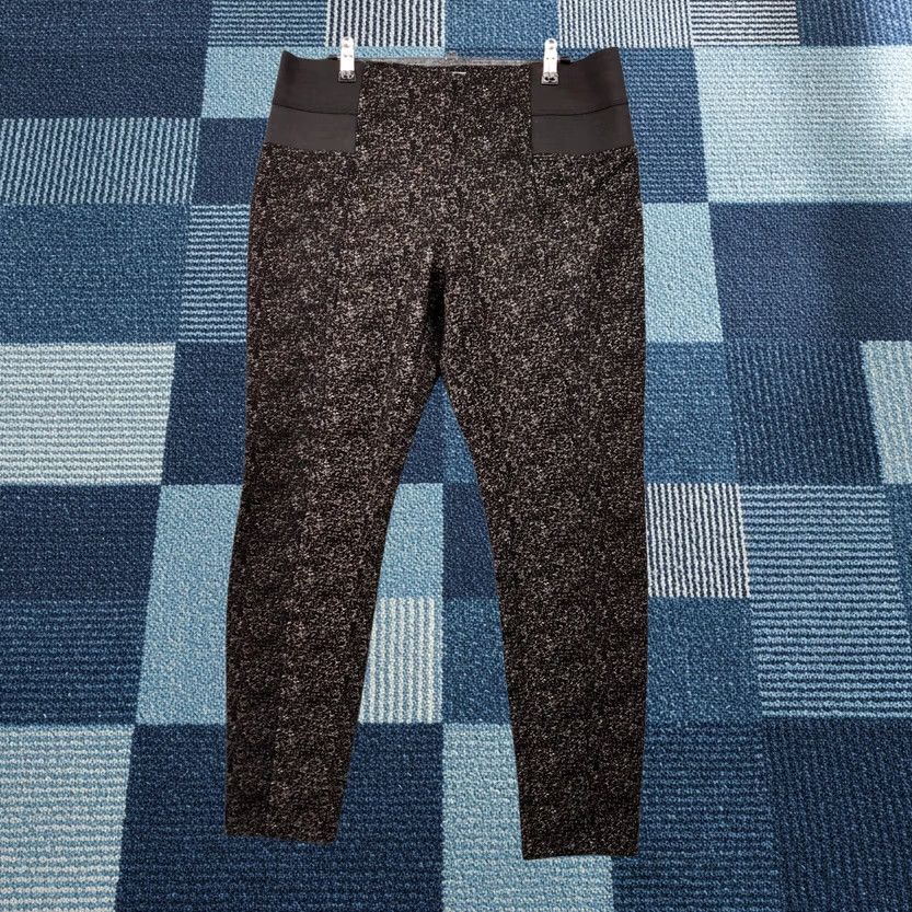 Vintage New York & Company Jeans Womens M Medium Black Maternity Stretch Jegging Pull On Size 32" / US 10 / IT 46 - 1 Thumbnail