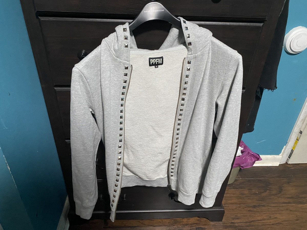 PPFM PPFM gray zip up hoodie Size US S / EU 44-46 / 1 - 3 Thumbnail