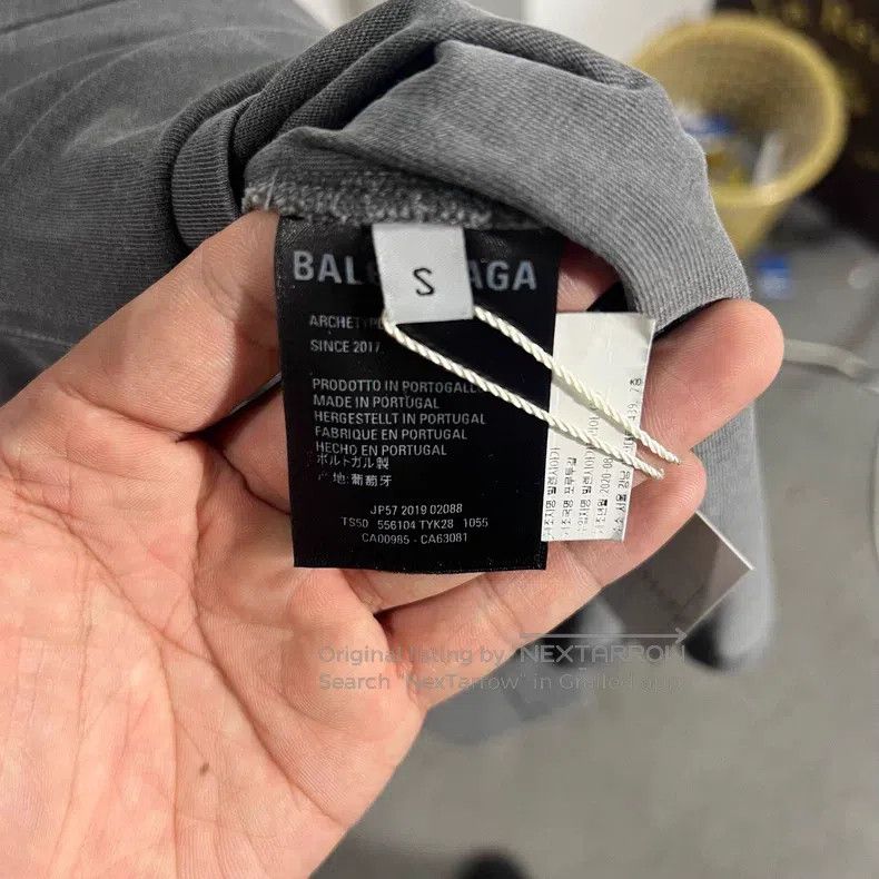 Balenciaga Balenciaga Email Logo Short-sleeve T-shirt Size US S / EU 44-46 / 1 - 4 Thumbnail