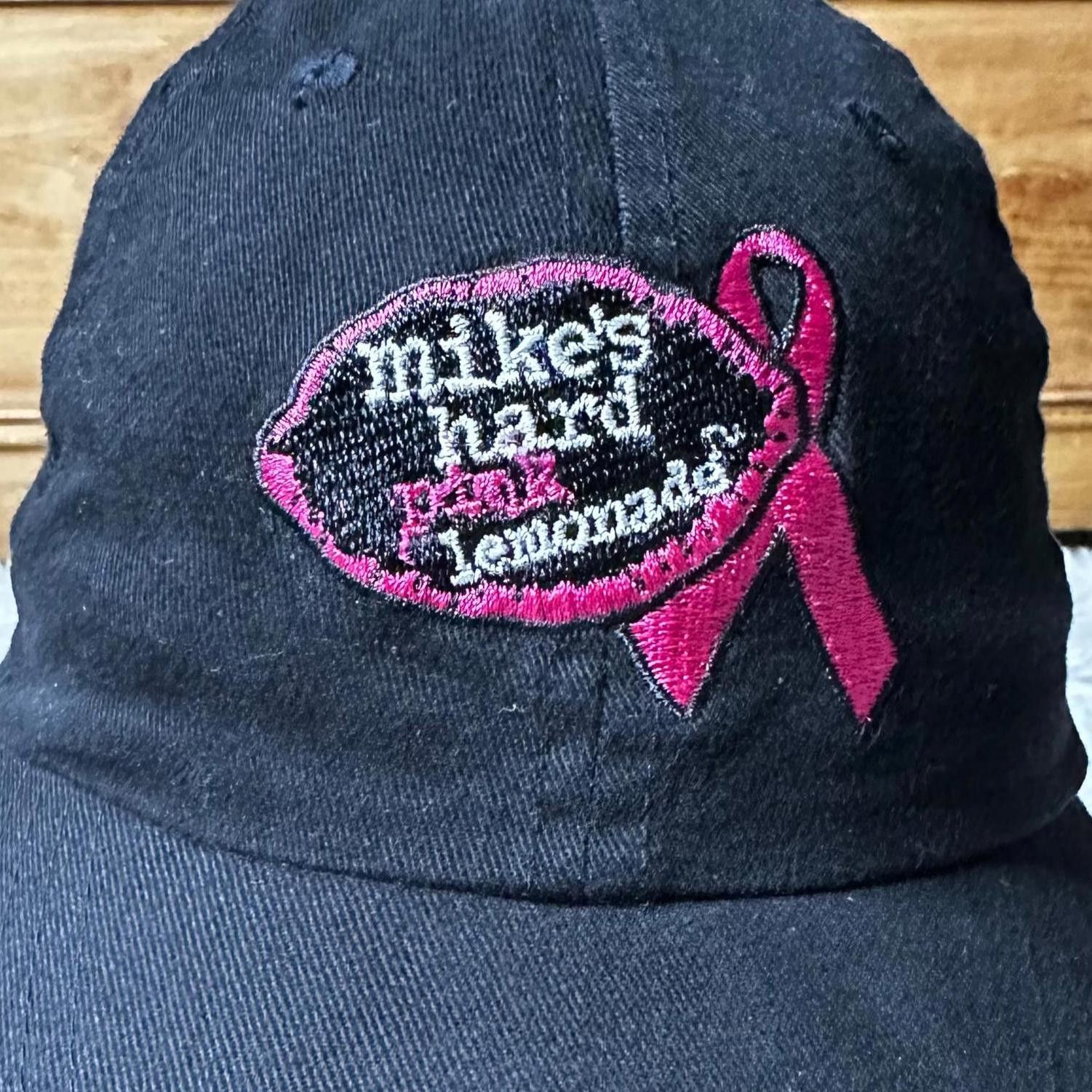 Designer Mike’s Hard Pink Lemonade Breast Cancer Adjustable Strap Hat Size ONE SIZE - 3 Thumbnail