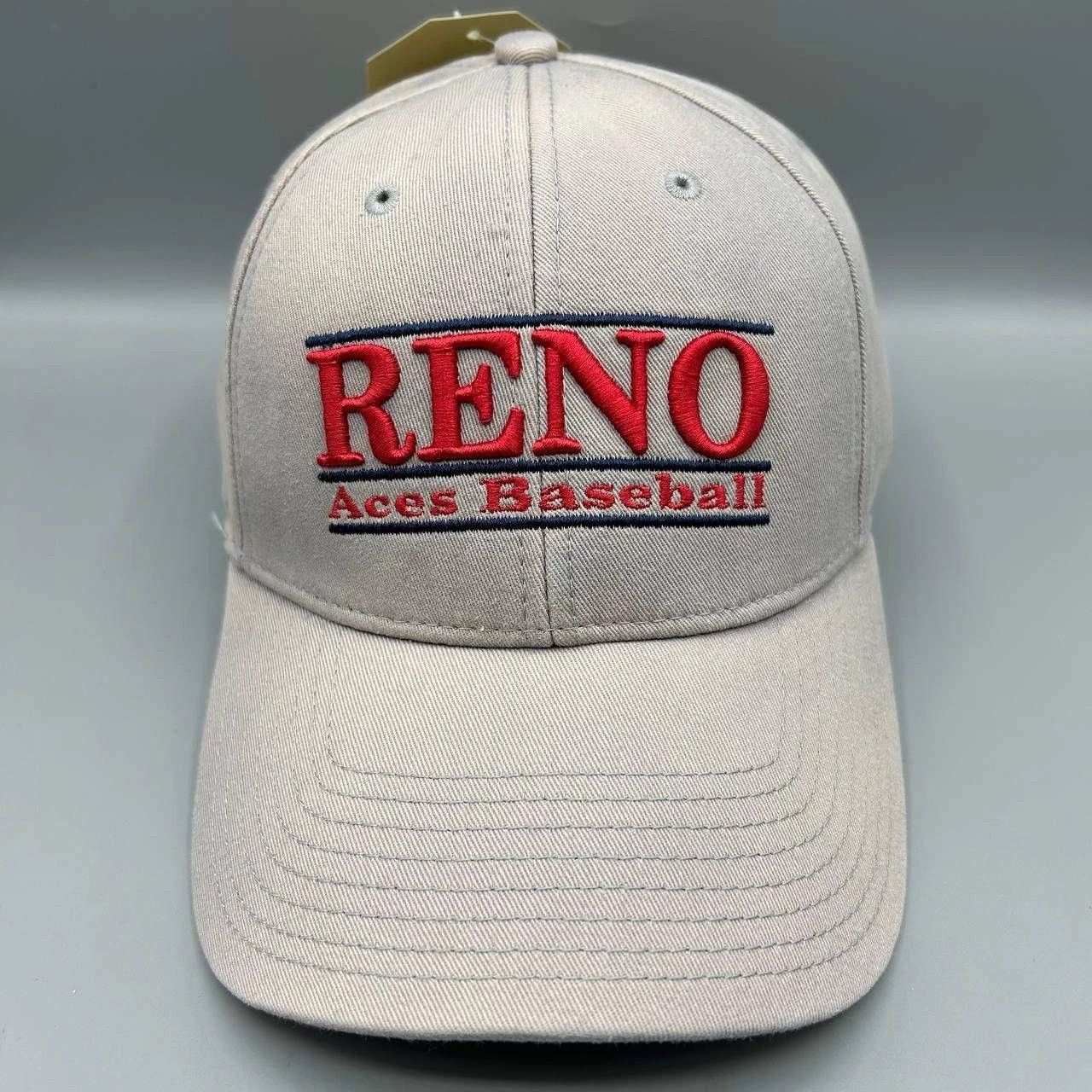 The Game Vintage Reno Aces Hat Men Gray MiLB Strap Back Cap Cotton Size ONE SIZE - 1 Thumbnail