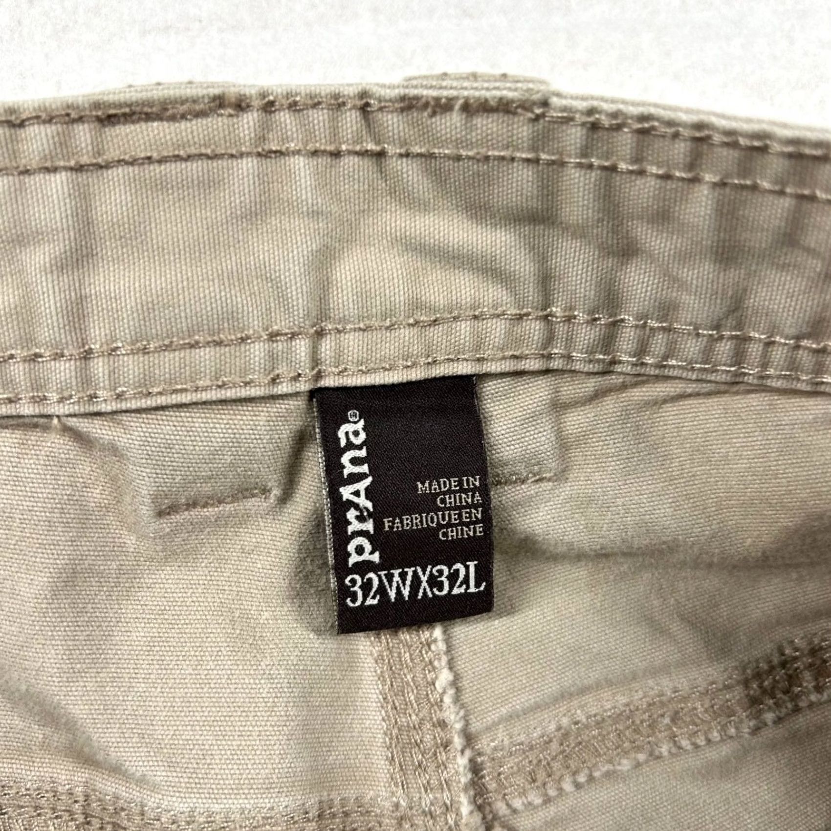 Prana VINTAGE Prana Pants Mens 32x32 Rock Ridge Carpenter 5-Pocket Canvas Beige Outdoor Tan Size US 32 / EU 48 - 5 Thumbnail