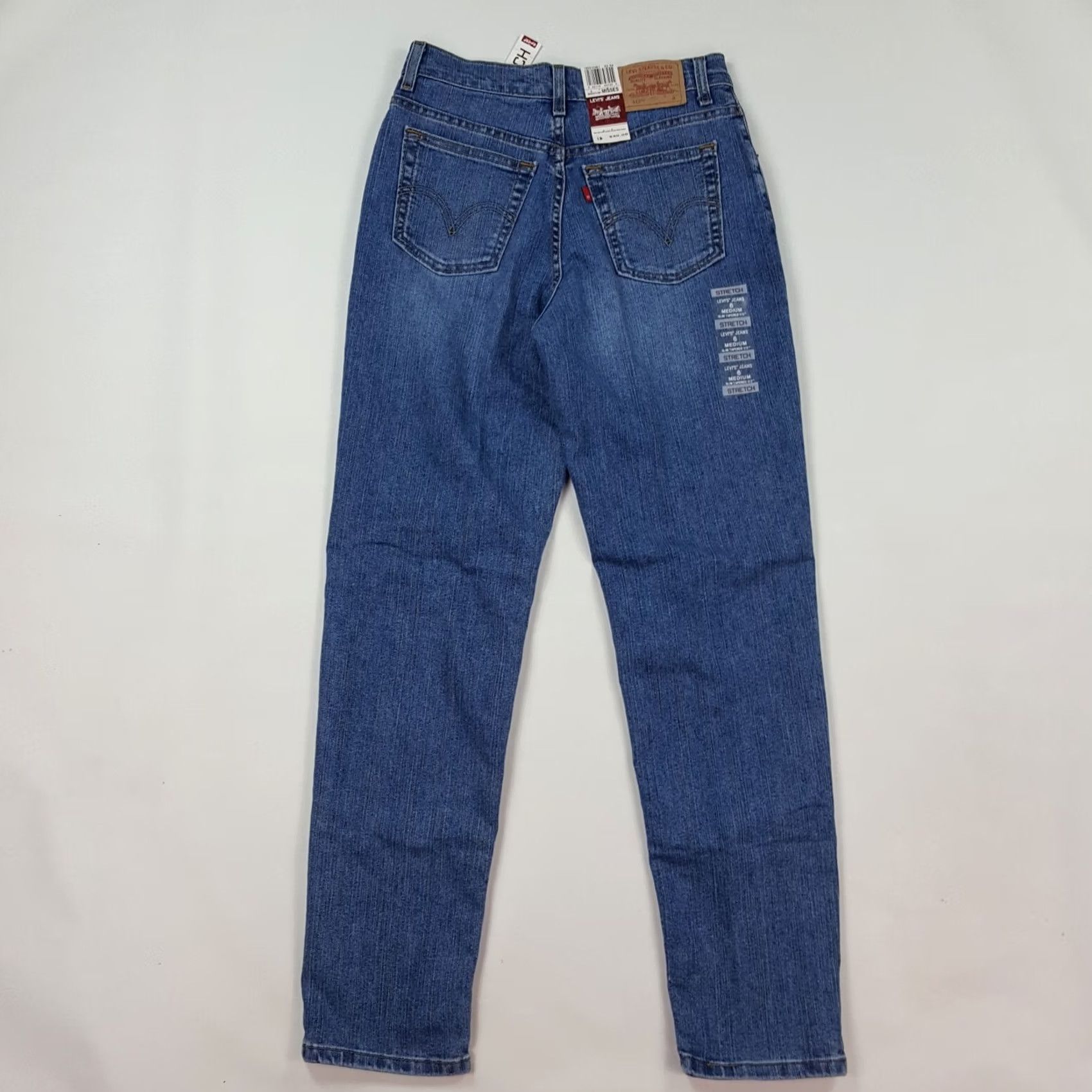 Levi's VINTAGE Levi's 512 Slim Denim Blue Jeans Women Size 6 28" 31" Inseam Size 28" / US 6 / IT 42 - 5 Thumbnail