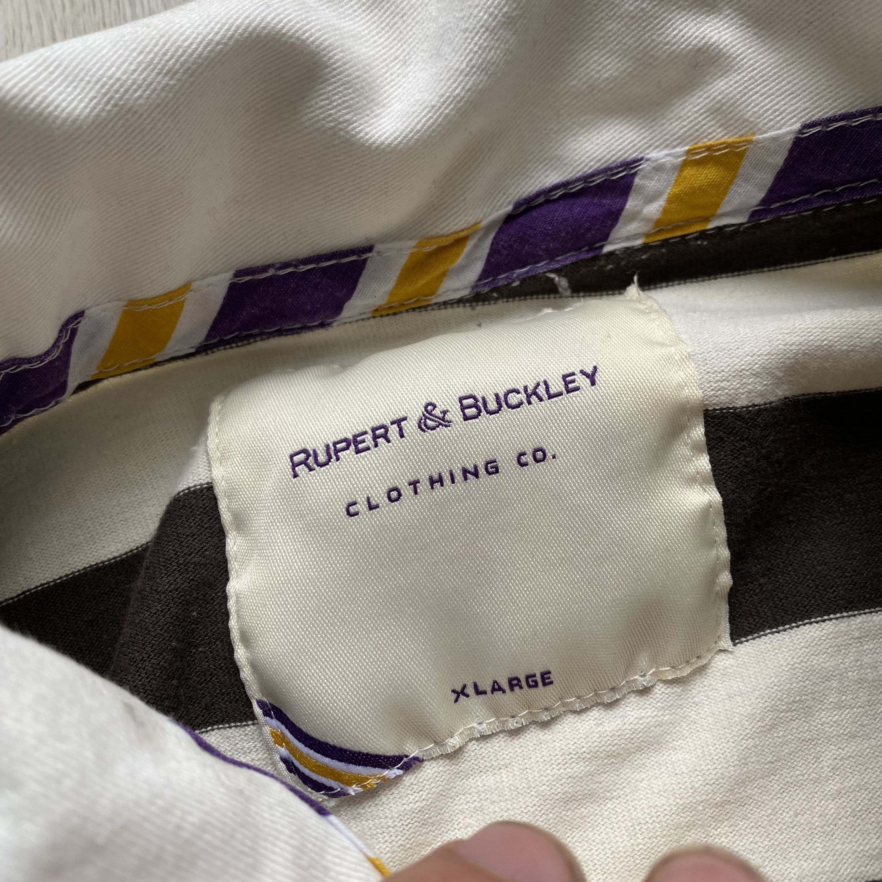 Polo Ralph Lauren Vintage 00s Ralph lauren vibe Stripped rugby shirt Size US XL / EU 56 / 4 - 5 Thumbnail