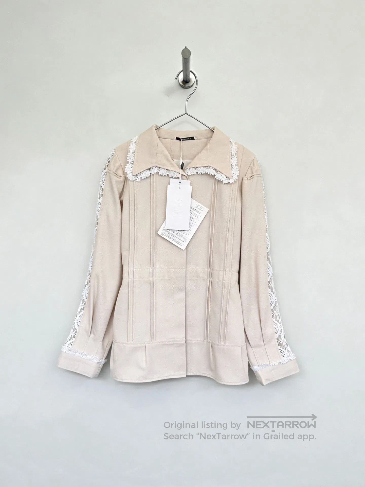 John Galliano Maison Margiela Runway Lace Coat. Size XS / US 0-2 / IT 36-38 - 1 Thumbnail