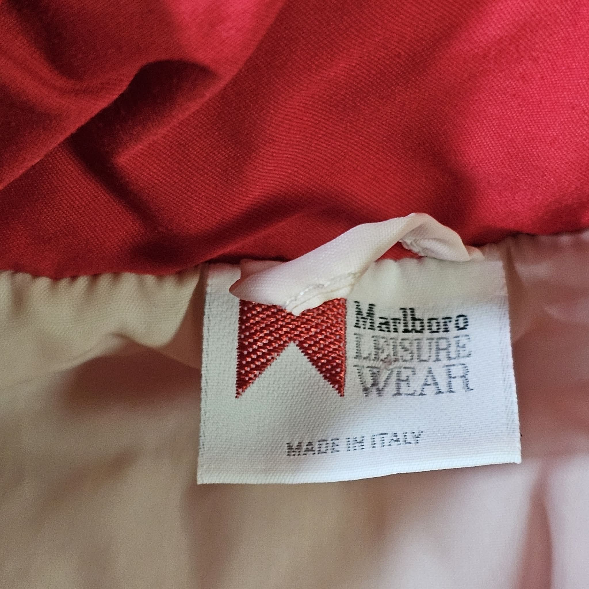 Marlboro Marlboro Leisure Wear Vintage 80s Italy Puffer Ski Jacket Size US L / EU 52-54 / 3 - 6 Thumbnail