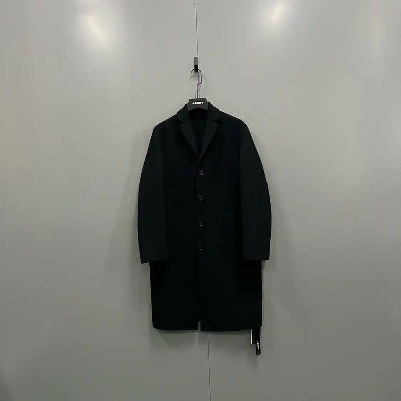 Acne Studios Acne Studios Black Longline Coat Size US M / EU 48-50 / 2 - 1 Thumbnail