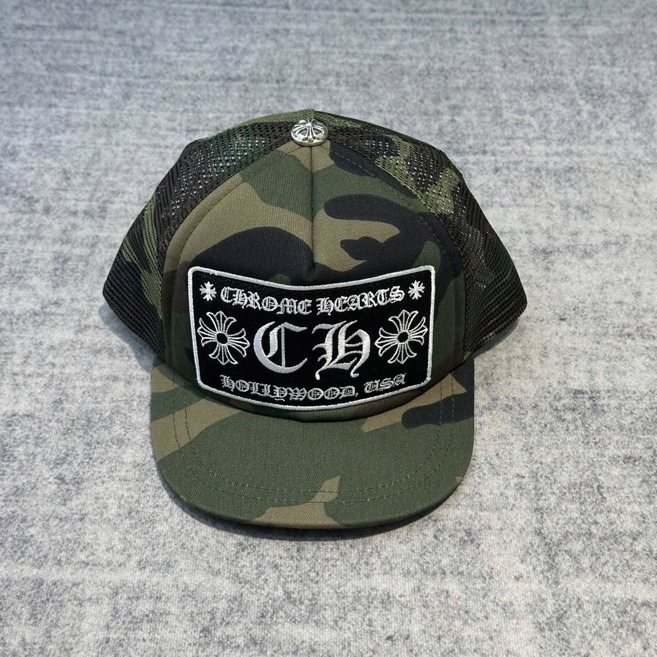 Chrome Hearts Chrome Hearts CH Hollywood Trucket hat camo Size ONE SIZE - 1 Thumbnail