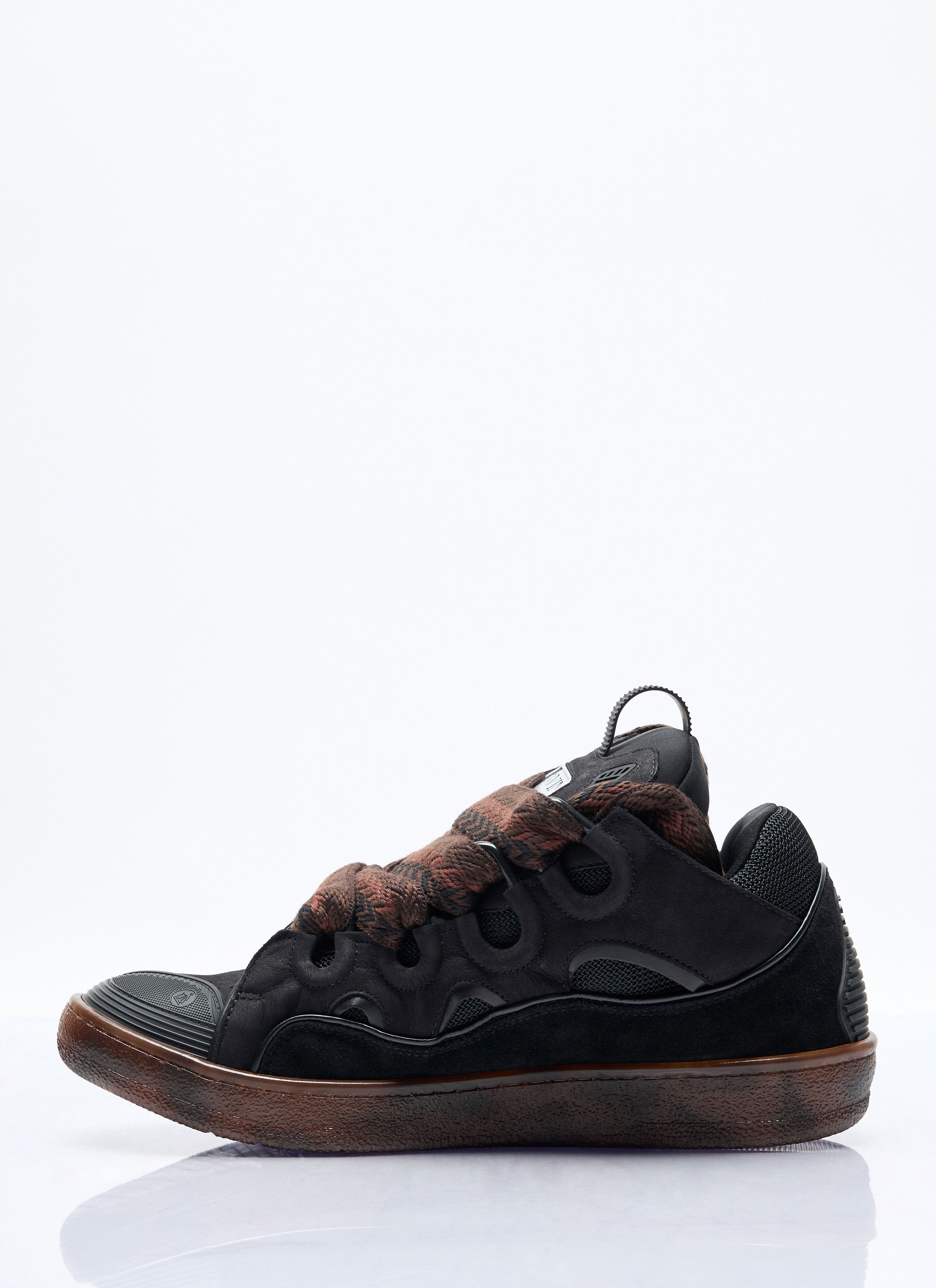 Lanvin o1s22i1n1024 Curb Sneakers in Black Size US 9 / IT 39 - 4 Thumbnail