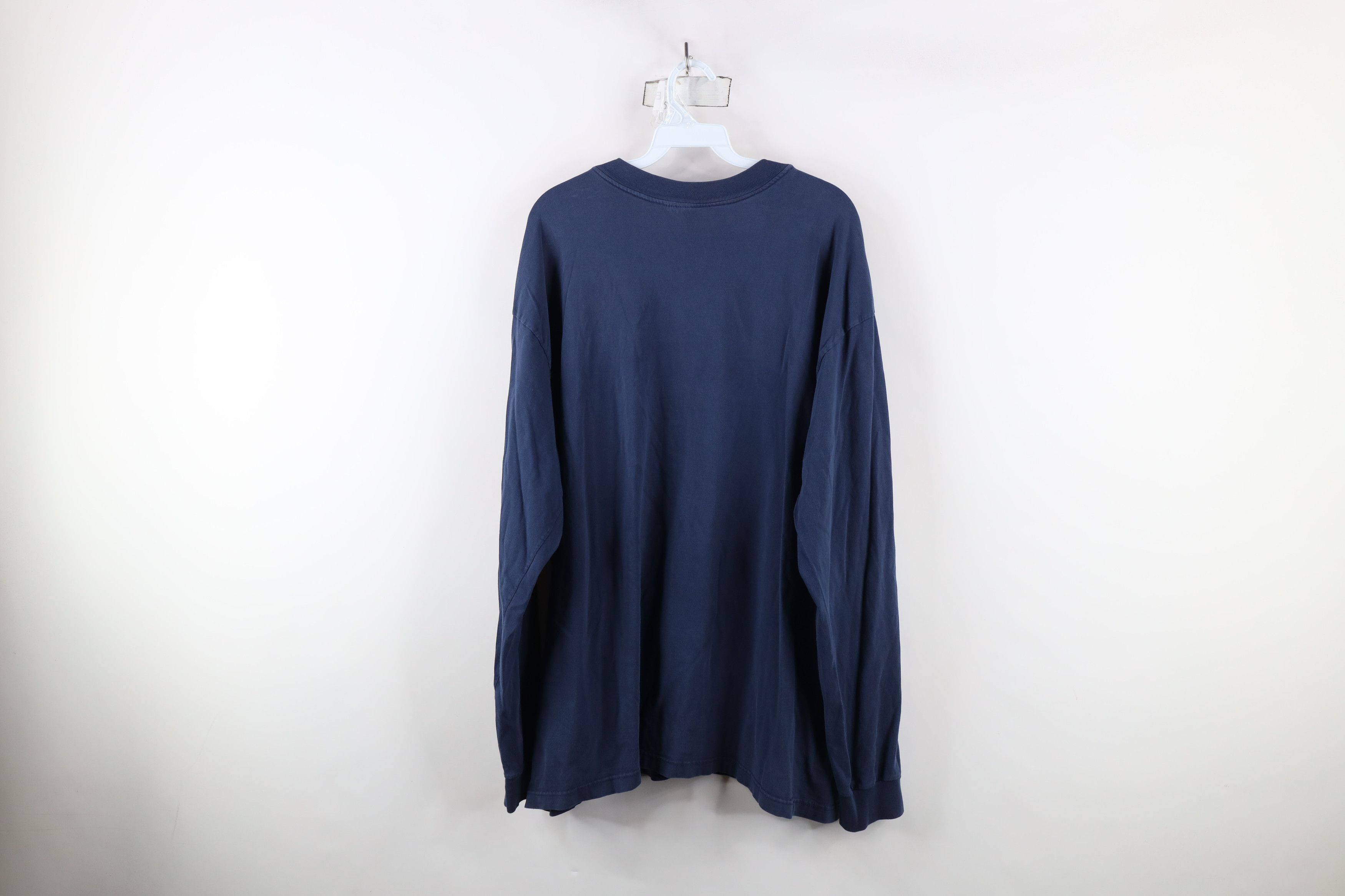 Vintage Vintage 90s University of Michigan Long Sleeve T-Shirt USA Size US XXL / EU 58 / 5 - 12 Thumbnail