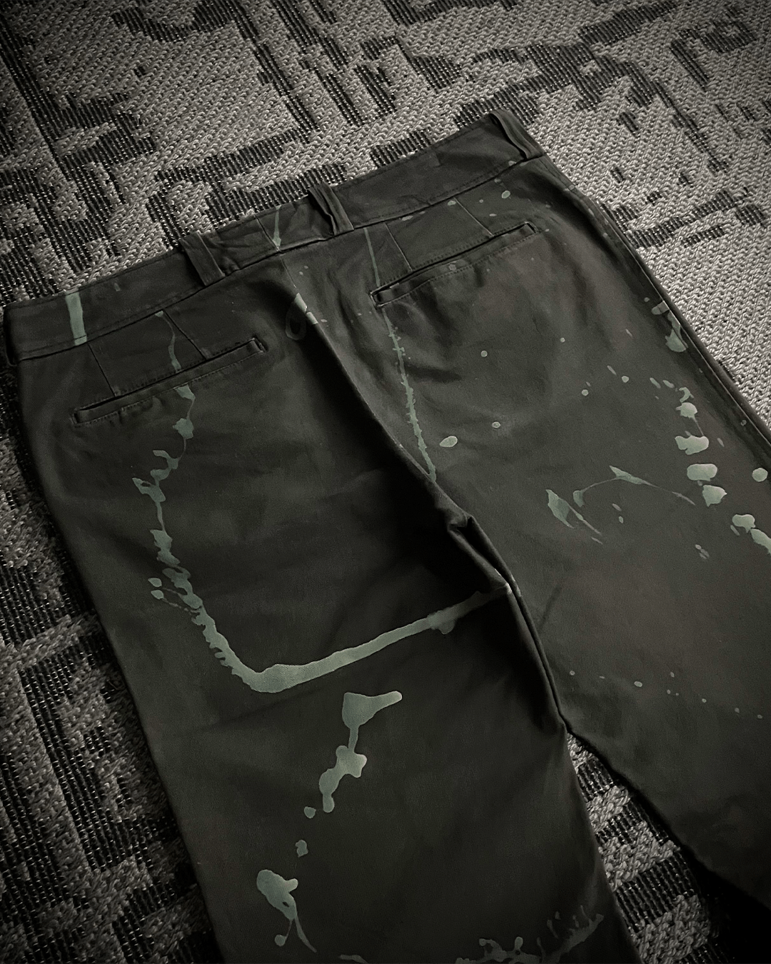 Tornado Mart Tornado Mart Brush Splash Flared Jeans Size US 32 / EU 48 - 8 Thumbnail
