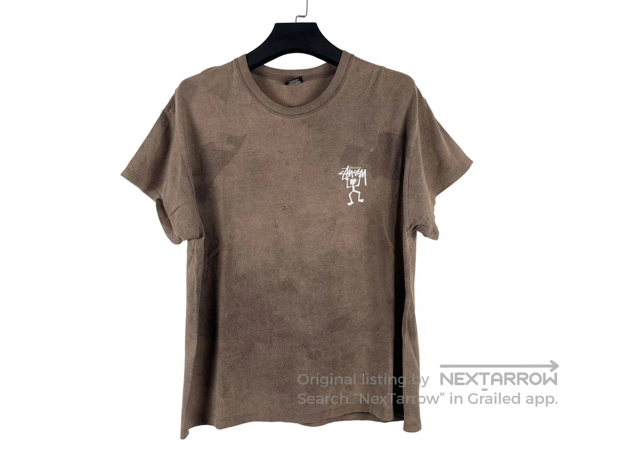 Vintage vintage Matchstick Man Printed Retro Short Sleeve Size US XL / EU 56 / 4 - 1 Thumbnail