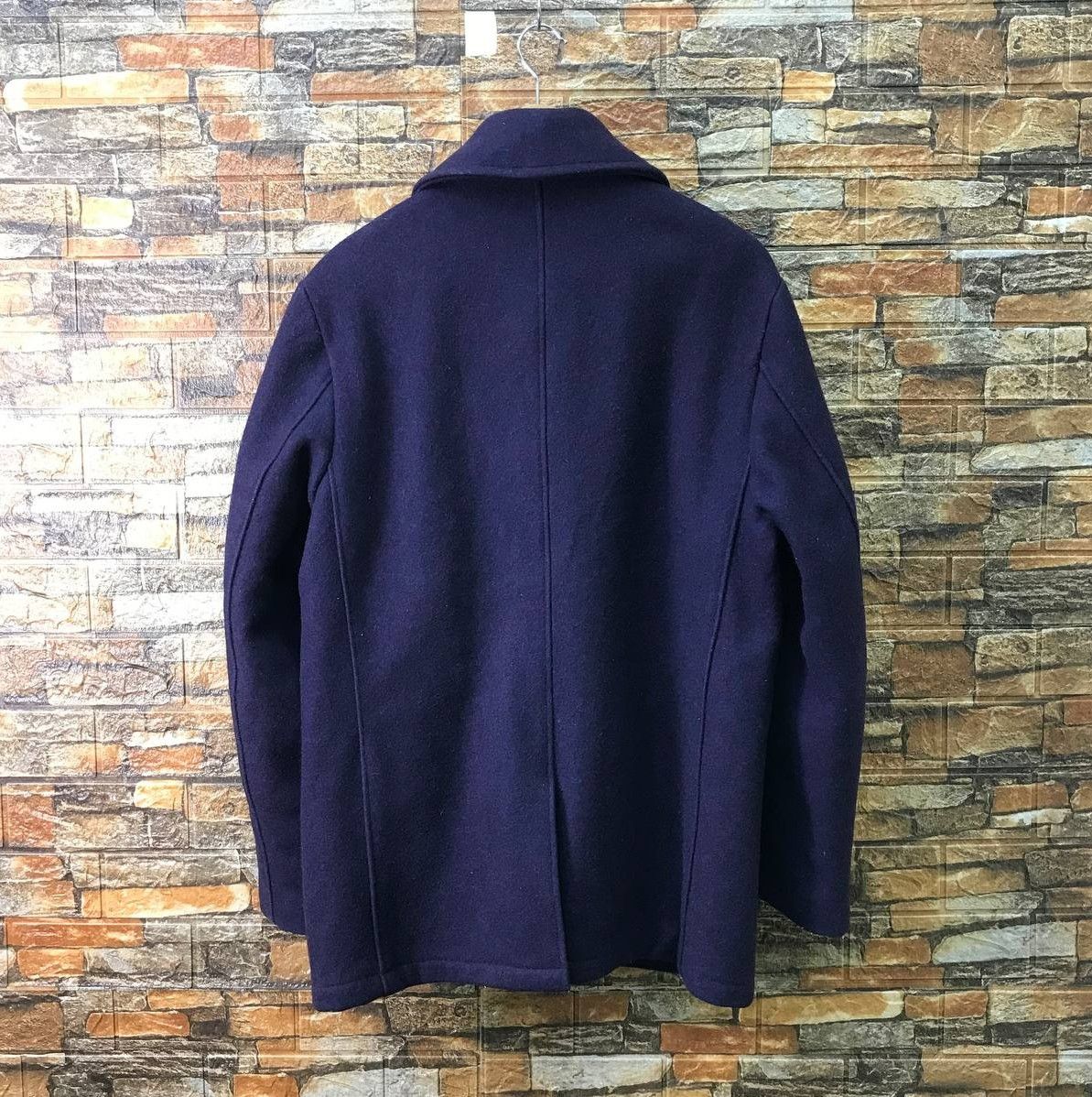 Schott VINTAGE SCHOTT US 70N PEACOAT PURPLE DOUBLE BREASTED Size US M / EU 48-50 / 2 - 3 Thumbnail