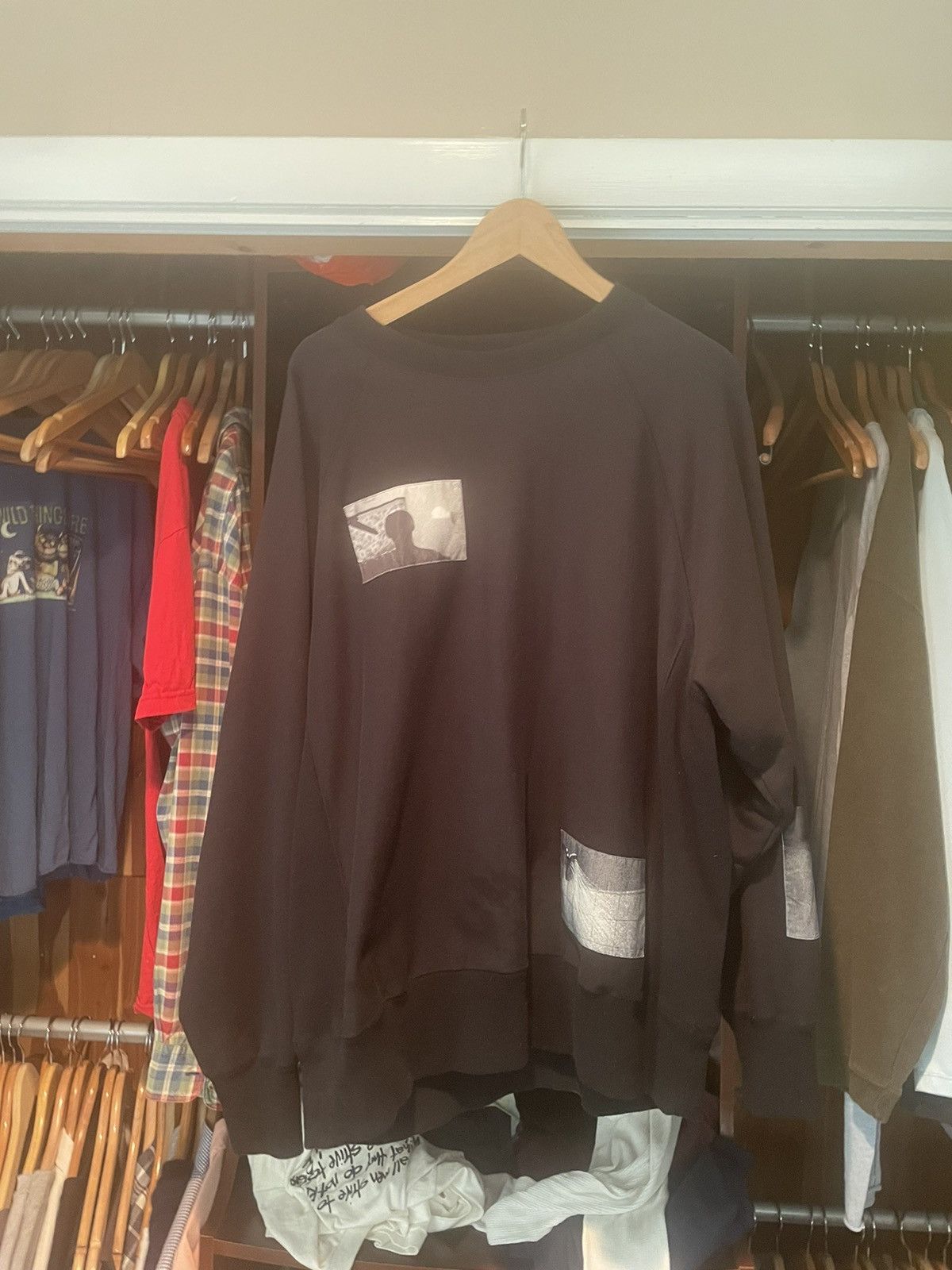 22 AW Undercover Psycho Sweater Alfred Hitchcock