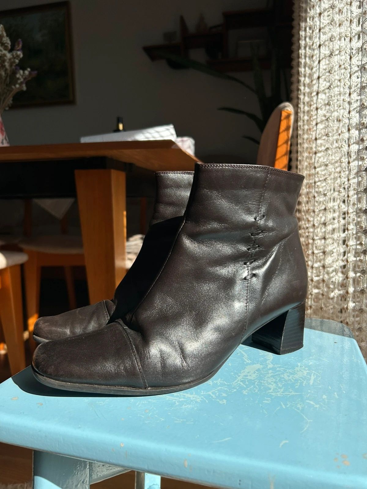 Clarks Clarks Women's Leather Boots Size US 8.5 / IT 38.5 - 8 Thumbnail