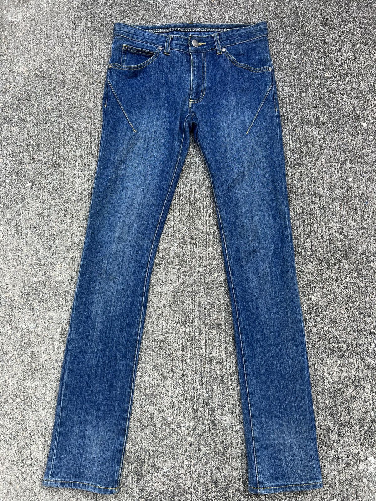 Number (N)ine Number (N)ine Japan Stretchable Denim Skinny Jeans Size US 29 - 1 Thumbnail
